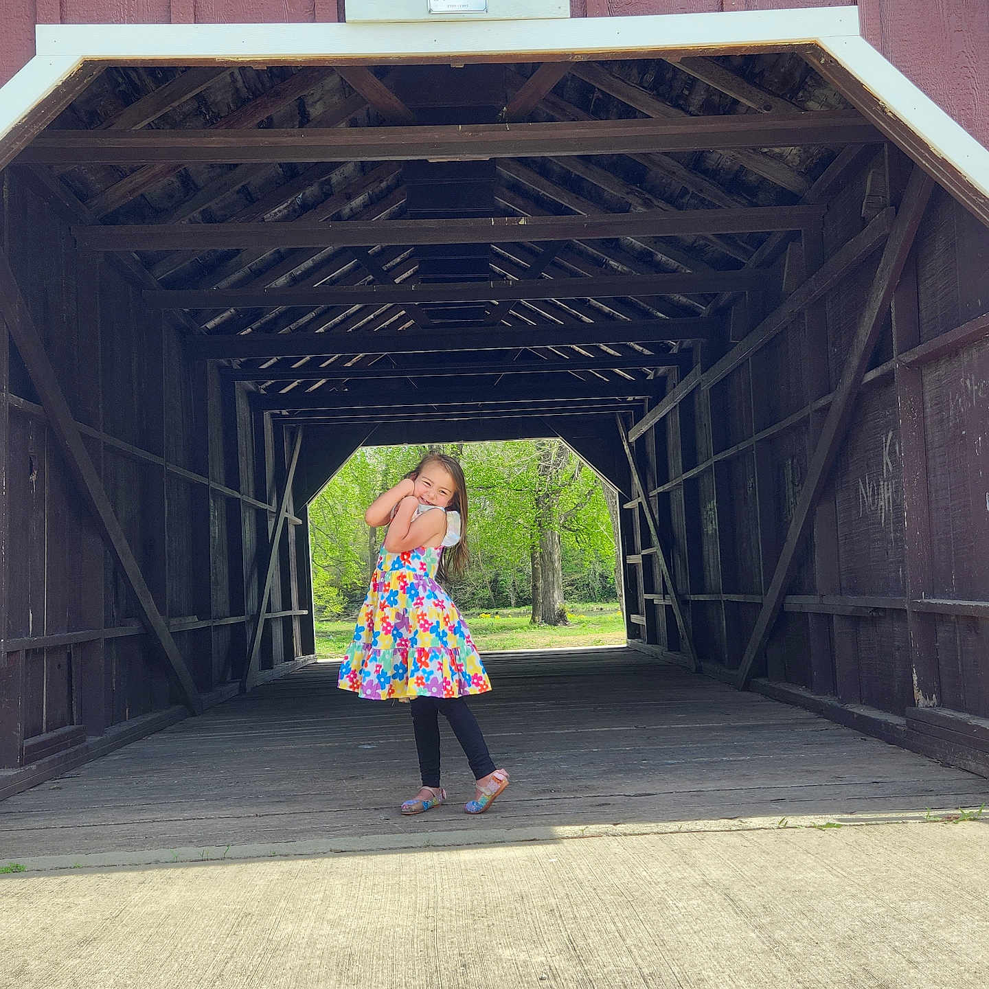 Rani joined the competition — help win amazing prizes! arch, architecture, blouse, building, child, clothing, dress, face, fashion, female, footwear, formalwear, girl, head, outdoors, person, sandal, shelter, shoe, wood