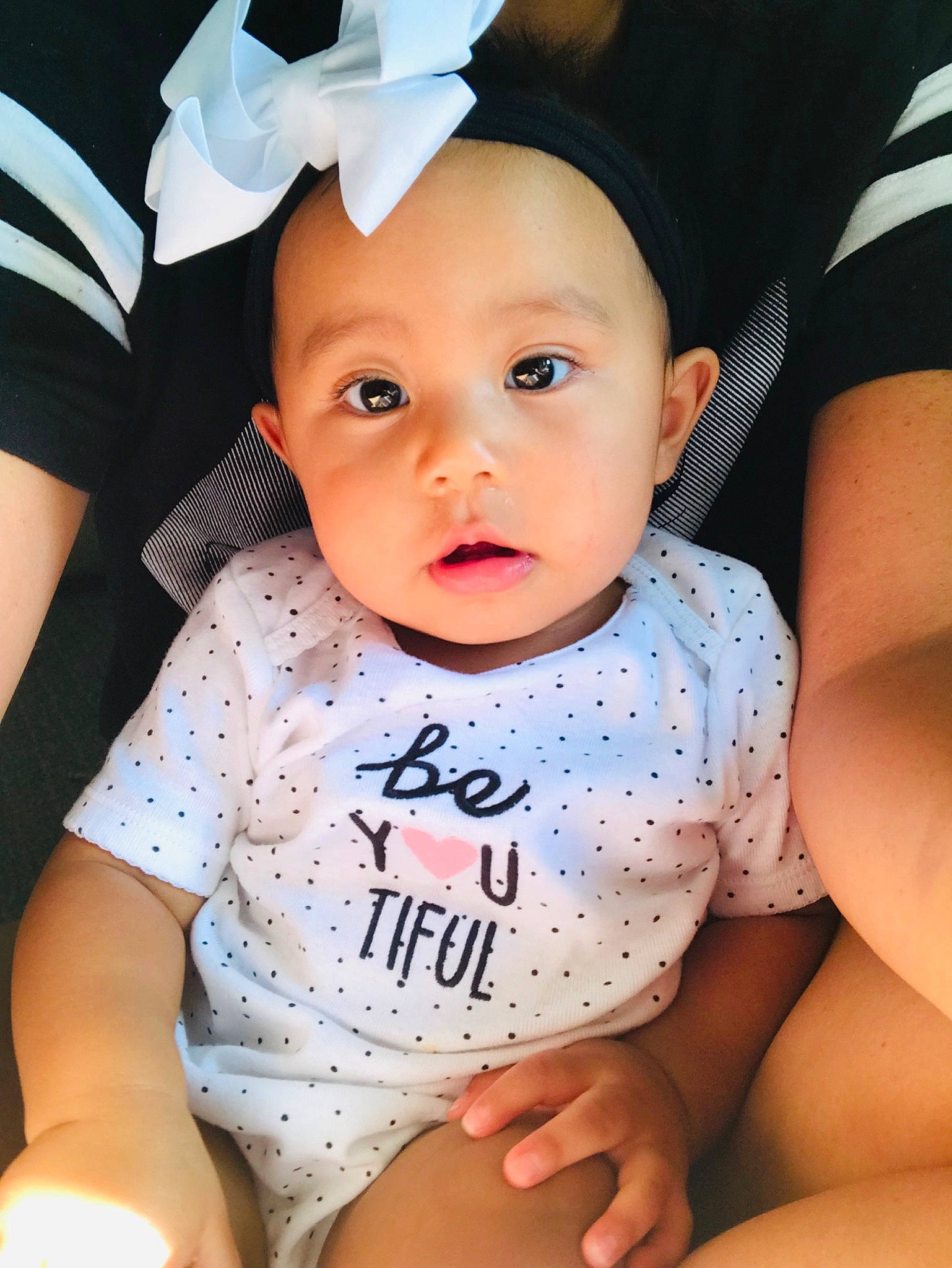 Rebel Kealohilani Sachie Shook joined the competition — help win amazing prizes! baby, baby_products, baby_toddler_clothing, beauty, cheek, child, ear, face, fashion_accessory, hair_accessory, hat, head, headband, headgear, lip, person, photography, product, skin, toddler