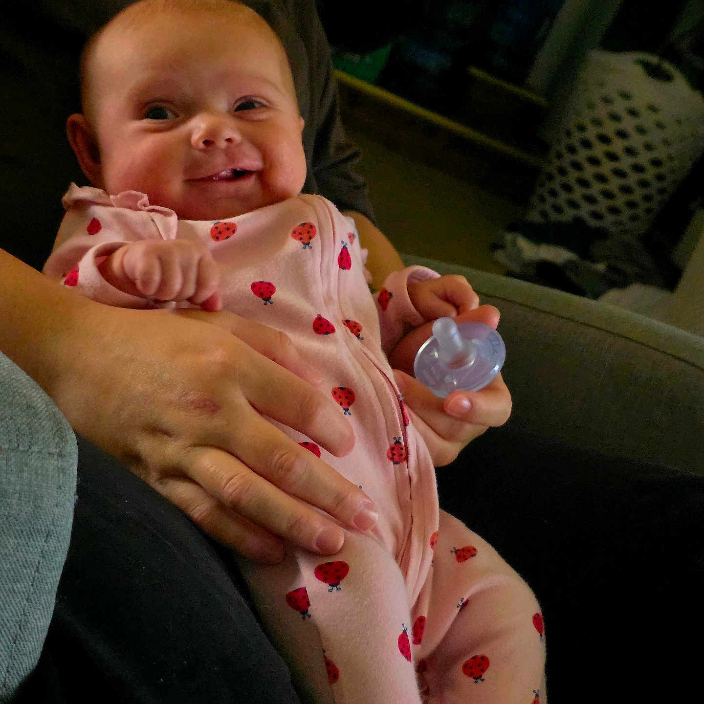 Emmery joined the competition — help win amazing prizes! architecture, baby, blanket, bodypart, bottle, building, cosmetics, couch, face, finger, furniture, hand, head, hospital, newborn, perfume, person, photography, portrait, sitting