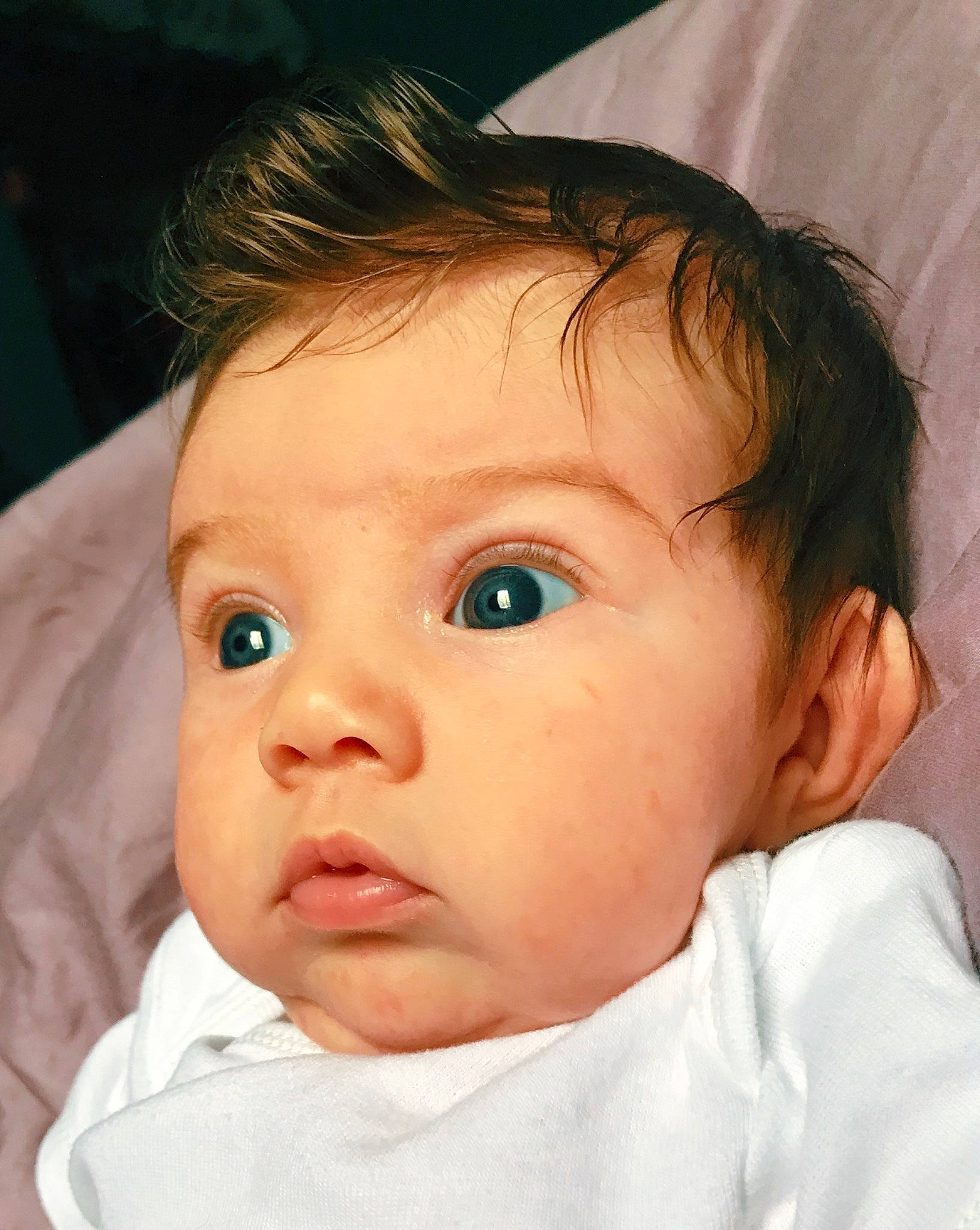 Eleanora joined the competition — help win amazing prizes! baby, cheek, child, chin, close_up, ear, eye, eyebrow, face, forehead, head, iris, lip, mouth, nose, person, portrait, portrait_photography, skin, toddler