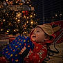 Ian joined the competition — help win amazing prizes! baby, celebration, child, christmas_tree, cozy, decorations, festive_clothing, gift, holiday, holiday_cheer, indoors, joyful, lights, pajamas, present, reindeer_hat, seasonal, smiling, toddler, wrapped_gift