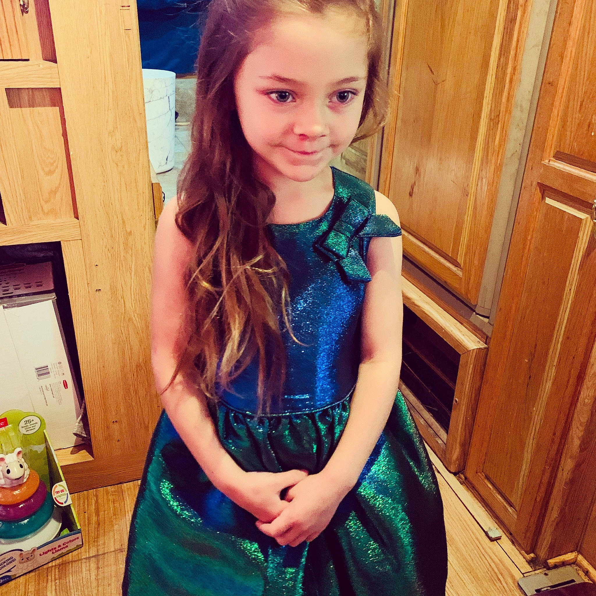 Kaylen joined the competition — help win amazing prizes! beauty, blond, brown_hair, child, child_model, clothing, cocktail_dress, cool, dress, electric_blue, eye, fashion, hair, hairstyle, iris, joy, long_hair, person, shoulder, textile