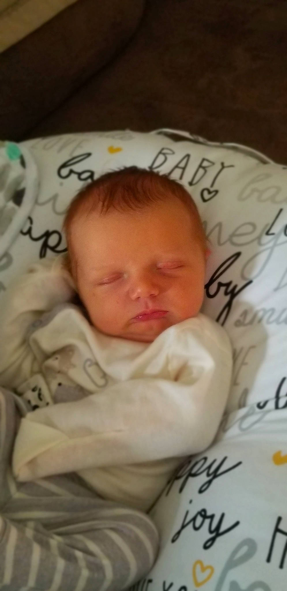 Dominik is registered to the contest to win money with this photo: baby, bedtime, cheek, child, nap, person, product, skin, sleep, toddler