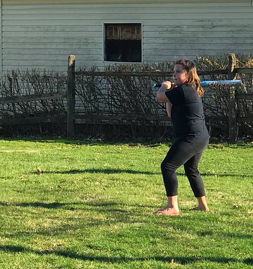 Brookelynn joined the competition — help win amazing prizes! grass, lawn, person