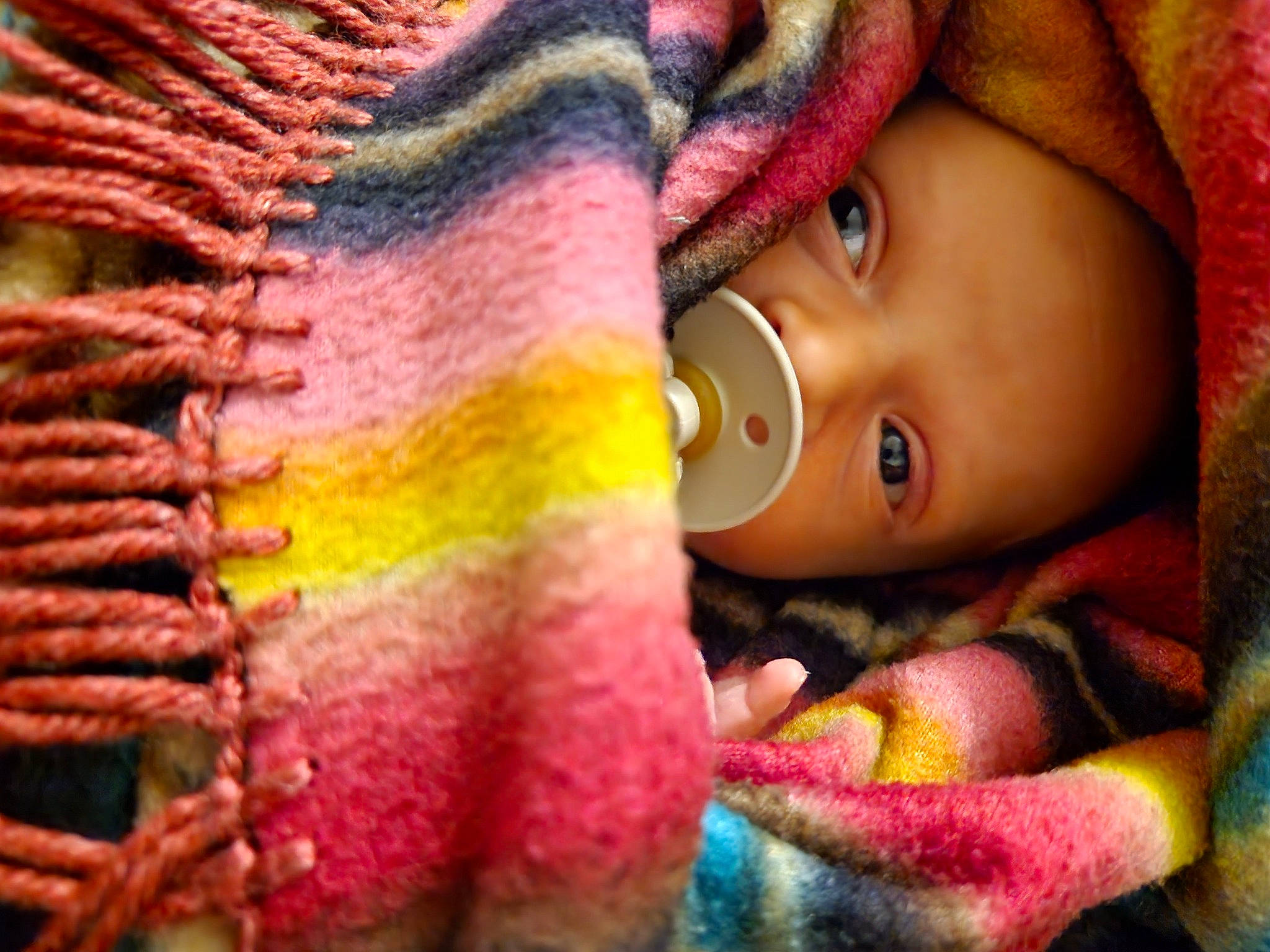 Mika joined the competition — help win amazing prizes! art, baby, cap, cheek, close_up, creative_arts, eye, eyelash, happy, lip, magenta, nose, outerwear, person, pink, skin, smile, textile, toddler, wool
