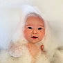 Franco Robert joined the competition — help win amazing prizes! baby, child, bath, bubbles, foam, face, skin, water, cute, happy, expression, wet, childhood, fun, playful, portrait, infant, closeup, pink, innocent
