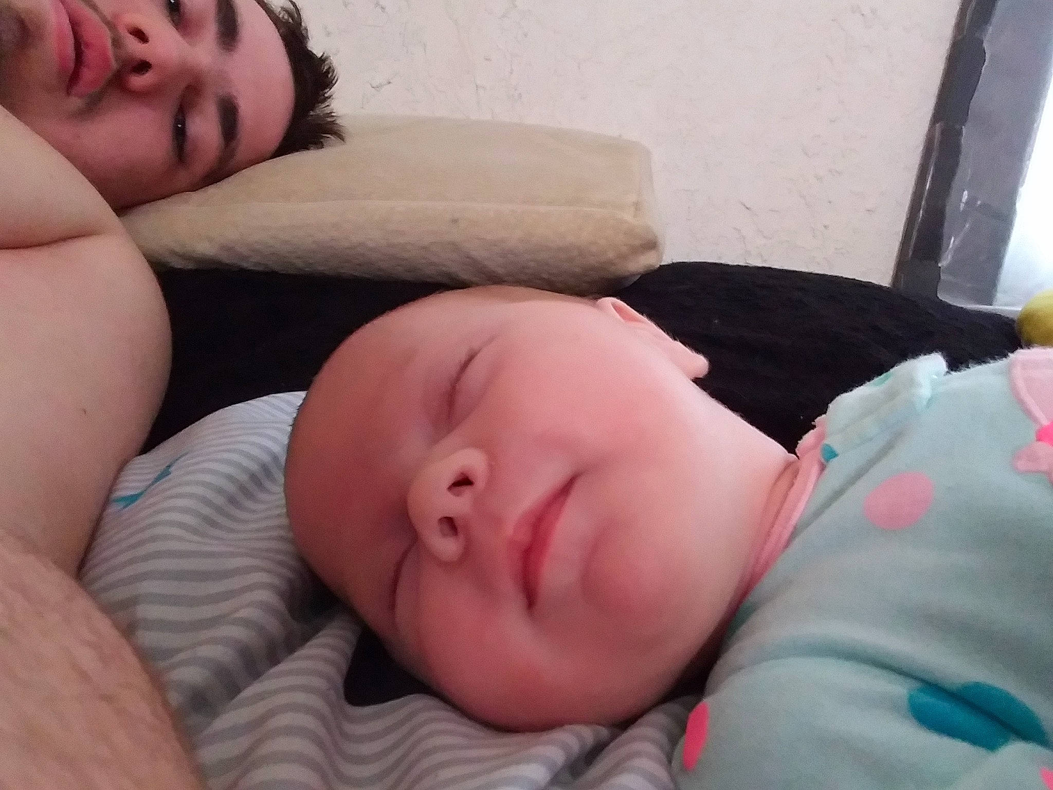 Kingsley joined the competition — help win amazing prizes! baby, bedtime, cheek, child, ear, eye, face, finger, hand, head, lip, mouth, nap, nose, person, skin, sleep, toddler