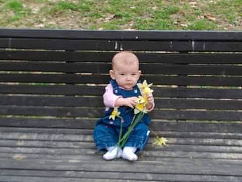 Timberlynn is registered to the contest to win money with this photo: baby, child, garden, grass, leaf, person, plant, play, product, sitting, smile, swing, toddler, yard