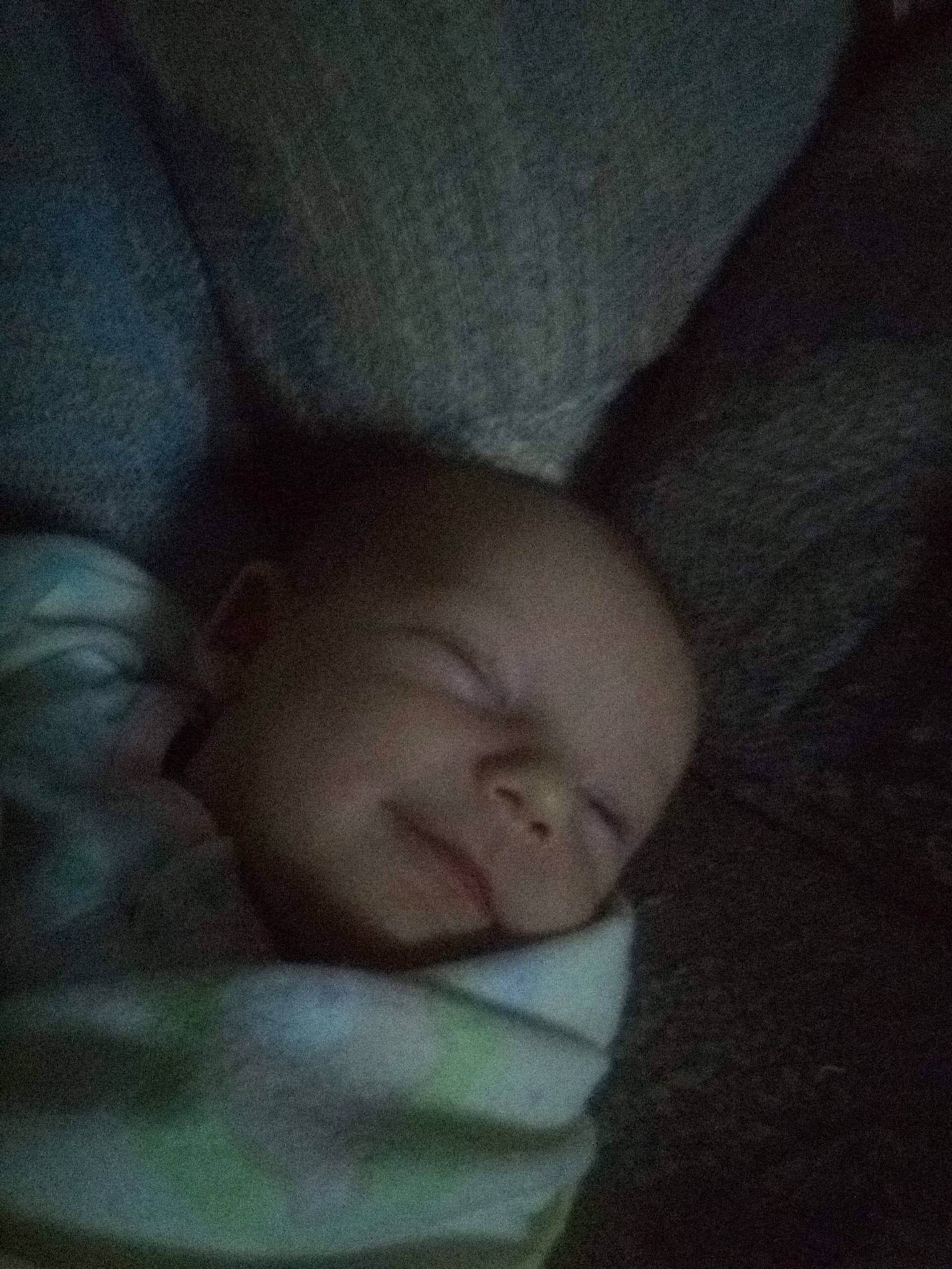 Timberlynn is registered to the contest to win money with this photo: baby, bedtime, cheek, child, face, head, mouth, nap, night, nose, person, skin, sky, sleep, smile, toddler