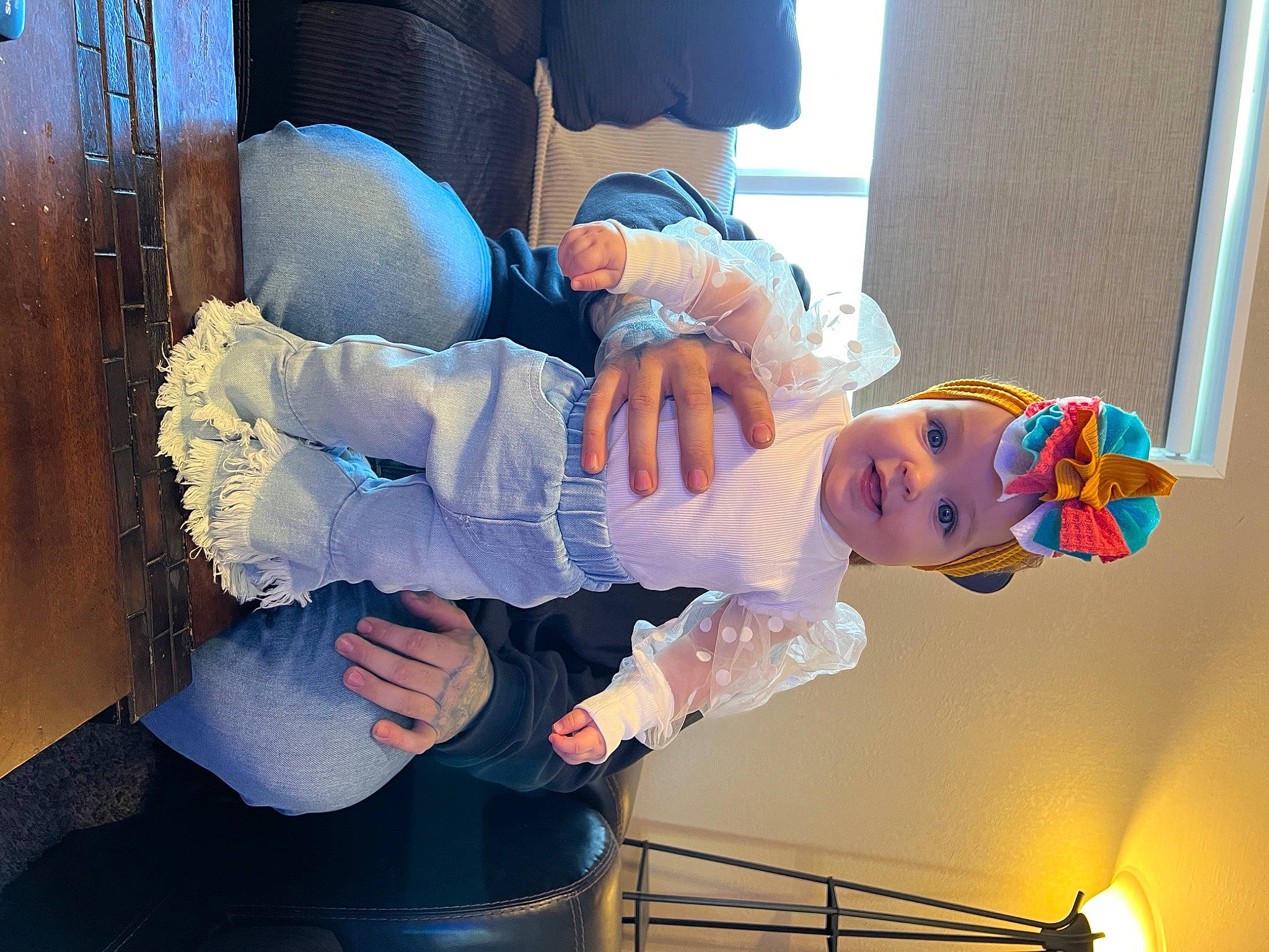 Autumn joined the competition — help win amazing prizes! baby, child, costume, elbow, electric_blue, entertainment, event, fun, gesture, happy, hat, headwear, human_leg, knee, lap, leisure, person, smile, thigh, toddler
