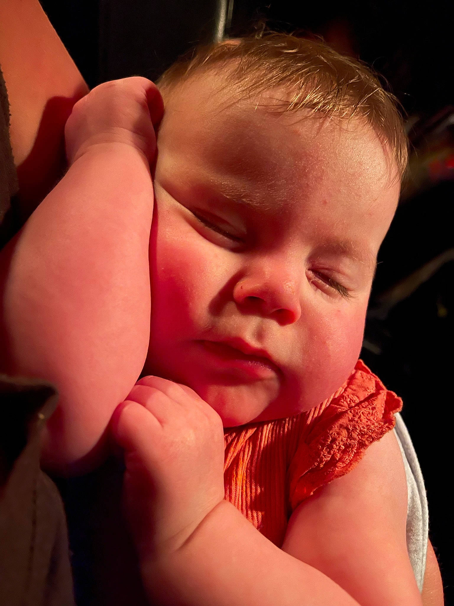 Skylar joined the competition — help win amazing prizes! baby_sleeping, cheek, chin, comfort, ear, eye, eyebrow, eyelash, finger, forehead, gesture, happy, iris, jaw, lip, mouth, muscle, neck, nose, person