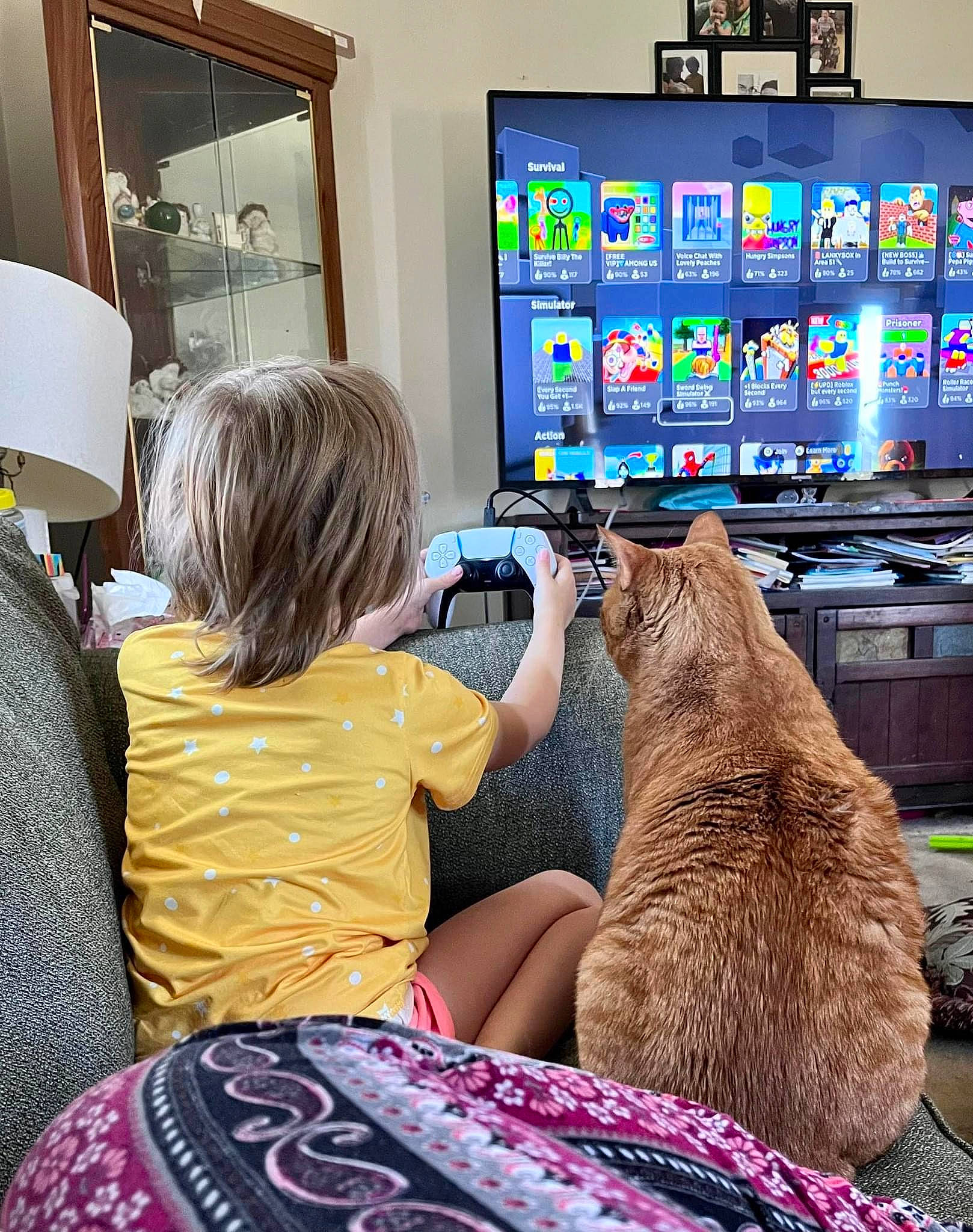 Max is registered to the contest to win money with this photo: child, comfort, computer, computer_keyboard, desktop_computer, display_device, electronic_device, flat_panel_display, fun, gadget, lap, led_backlit_lcd_display, leisure, multimedia, room, sitting, t_shirt, television, television_set, toddler