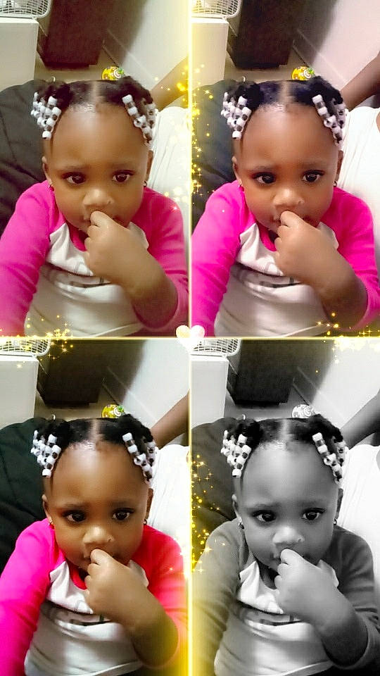 Averiuna is registered to the contest to win money with this photo: baby, black_hair, cheek, child, ear, eyebrow, face, fashion_accessory, forehead, fun, hair, hair_accessory, happy, head, headband, headgear, lip, person, pink, skin