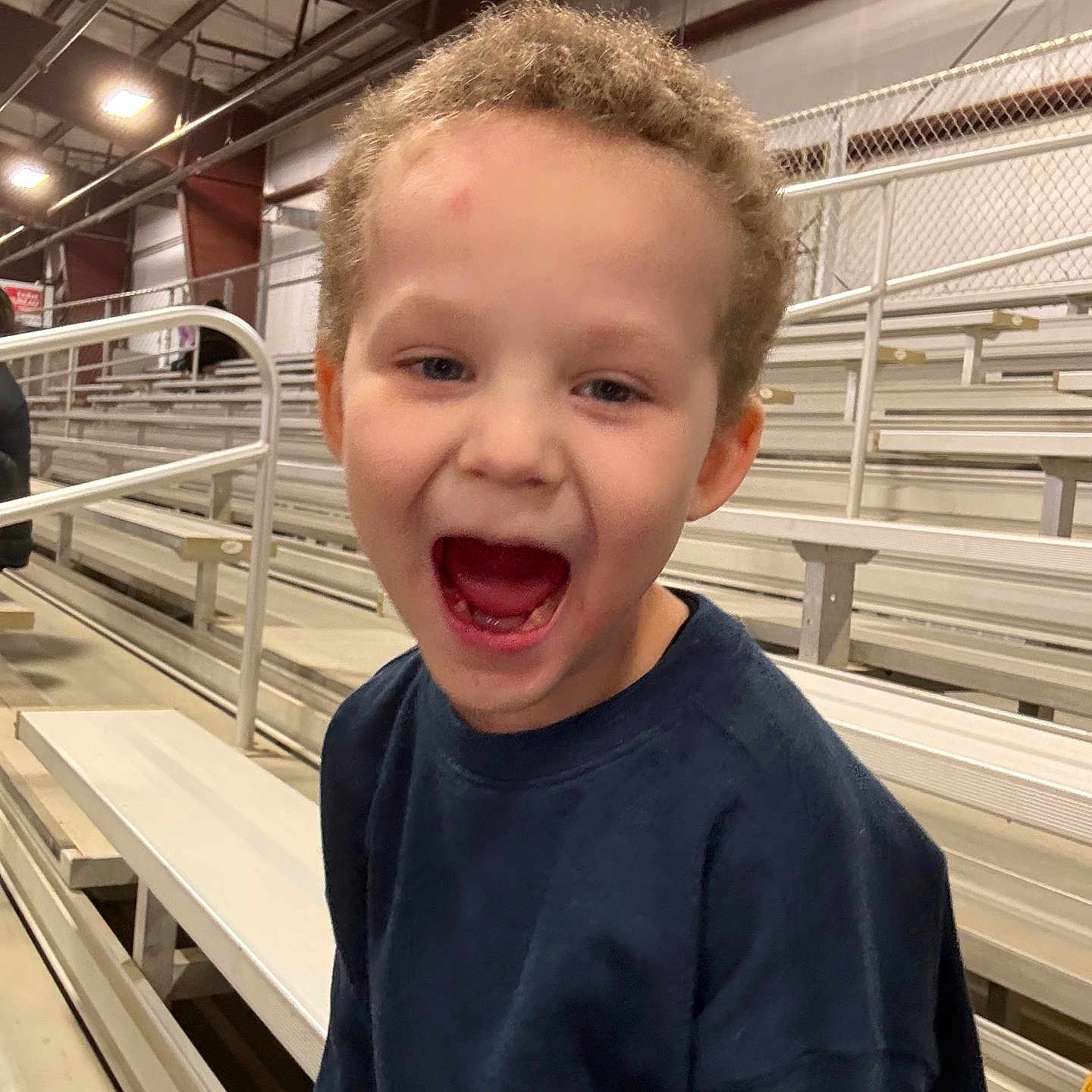 Collen joined the competition — help win amazing prizes! architecture, baby, babylaughing, bodypart, boy, child, face, happy, head, laughing, male, mouth, person, photography, plywood, portrait, railing, smile, teeth, wood
