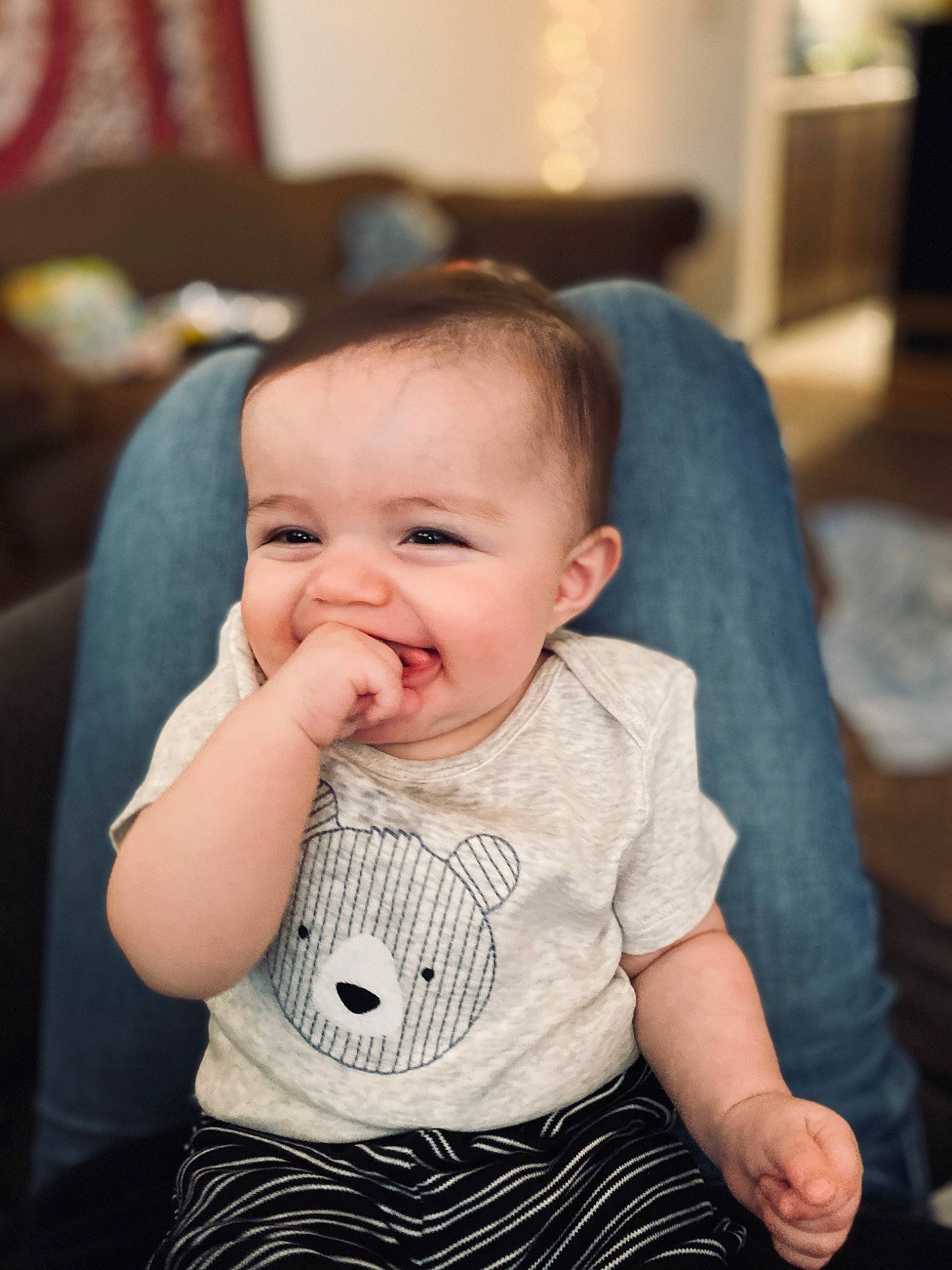 Atheana is registered to the contest to win money with this photo: baby, beauty, cheek, child, face, facial_expression, head, nose, person, sitting, skin, smile, snapshot, toddler