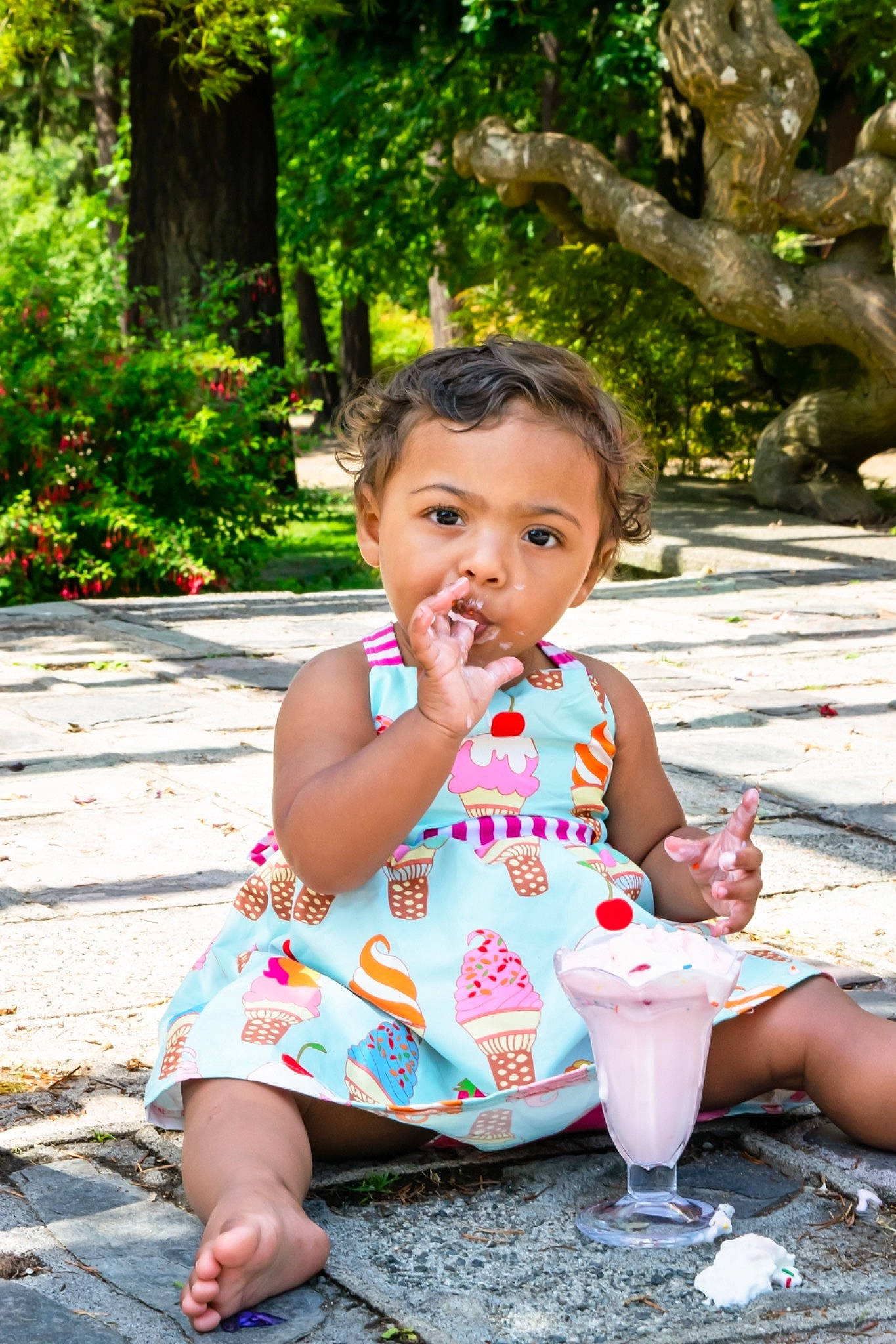 Freedom joined the competition — help win amazing prizes! baby, child, daughter, fun, grass, happy, leisure, person, pink, play, recreation, sitting, smile, summer, toddler, vacation, water