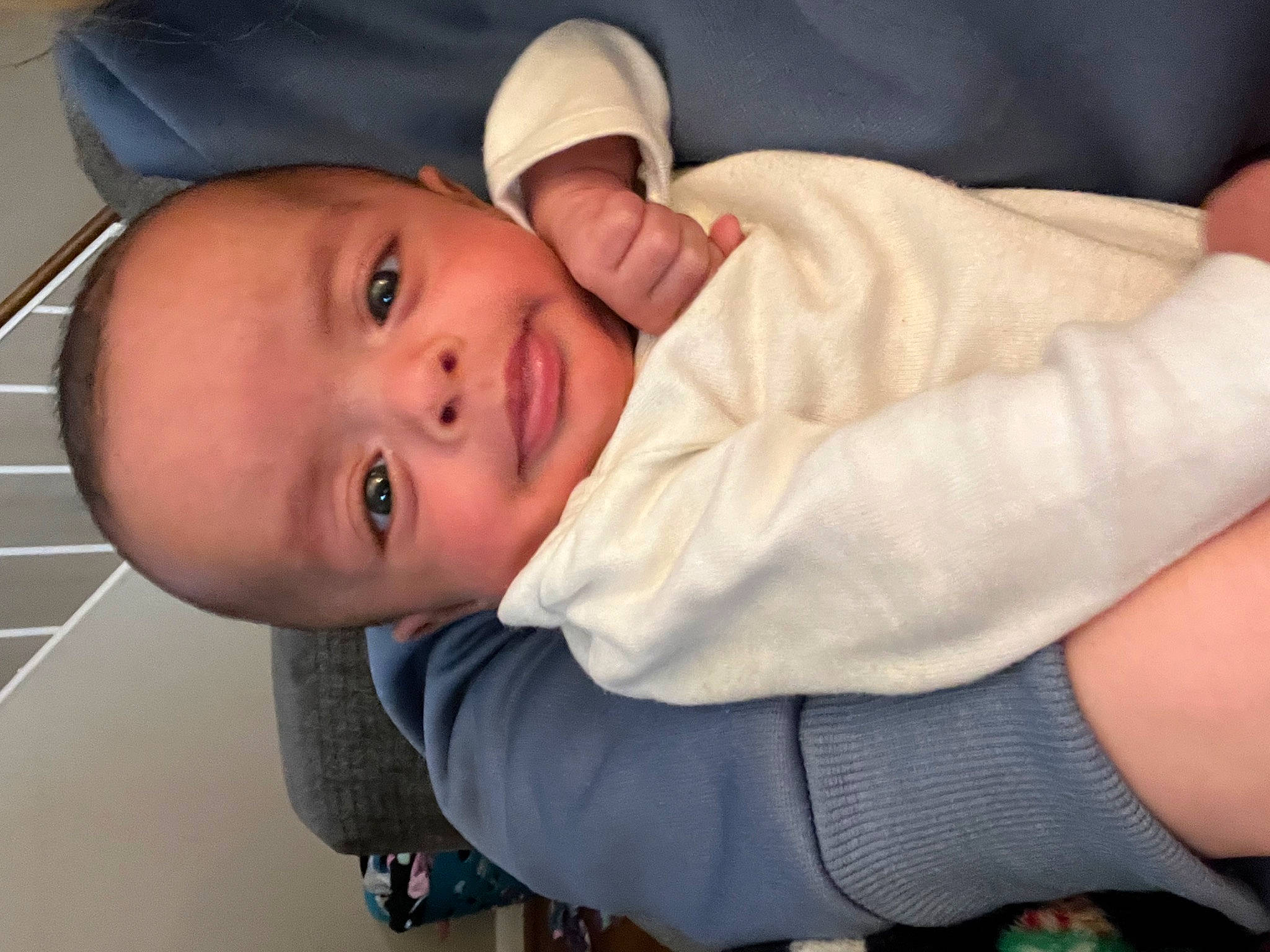 Jasiah is registered to the contest to win money with this photo: baby, baby_products, baby_toddler_clothing, cheek, child, comfort, hat, person, sleeve, toddler, wrist