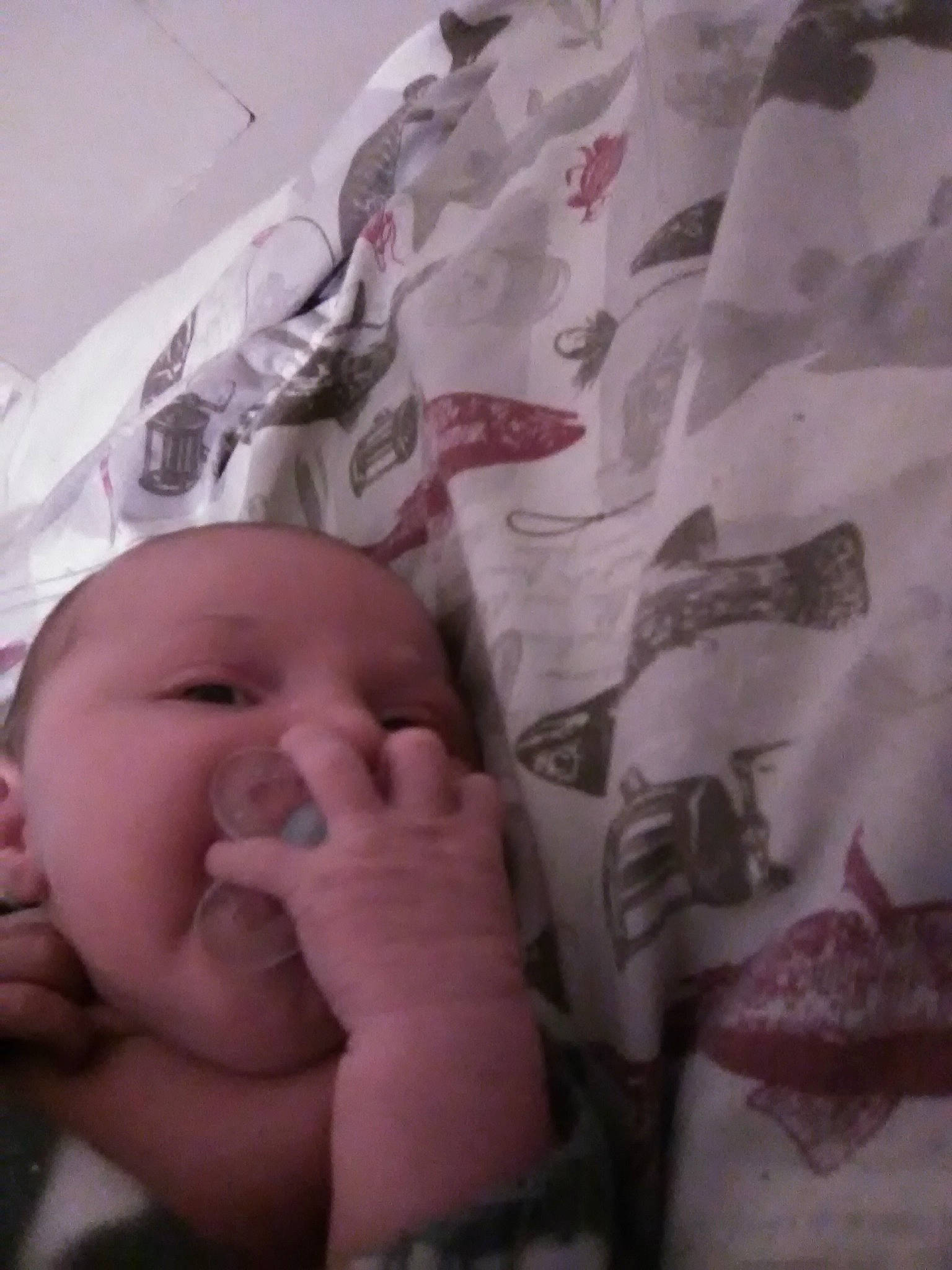 Spencer joined the competition — help win amazing prizes! baby, bedtime, birth, child, childbirth, finger, hand, mouth, nose, person, toddler