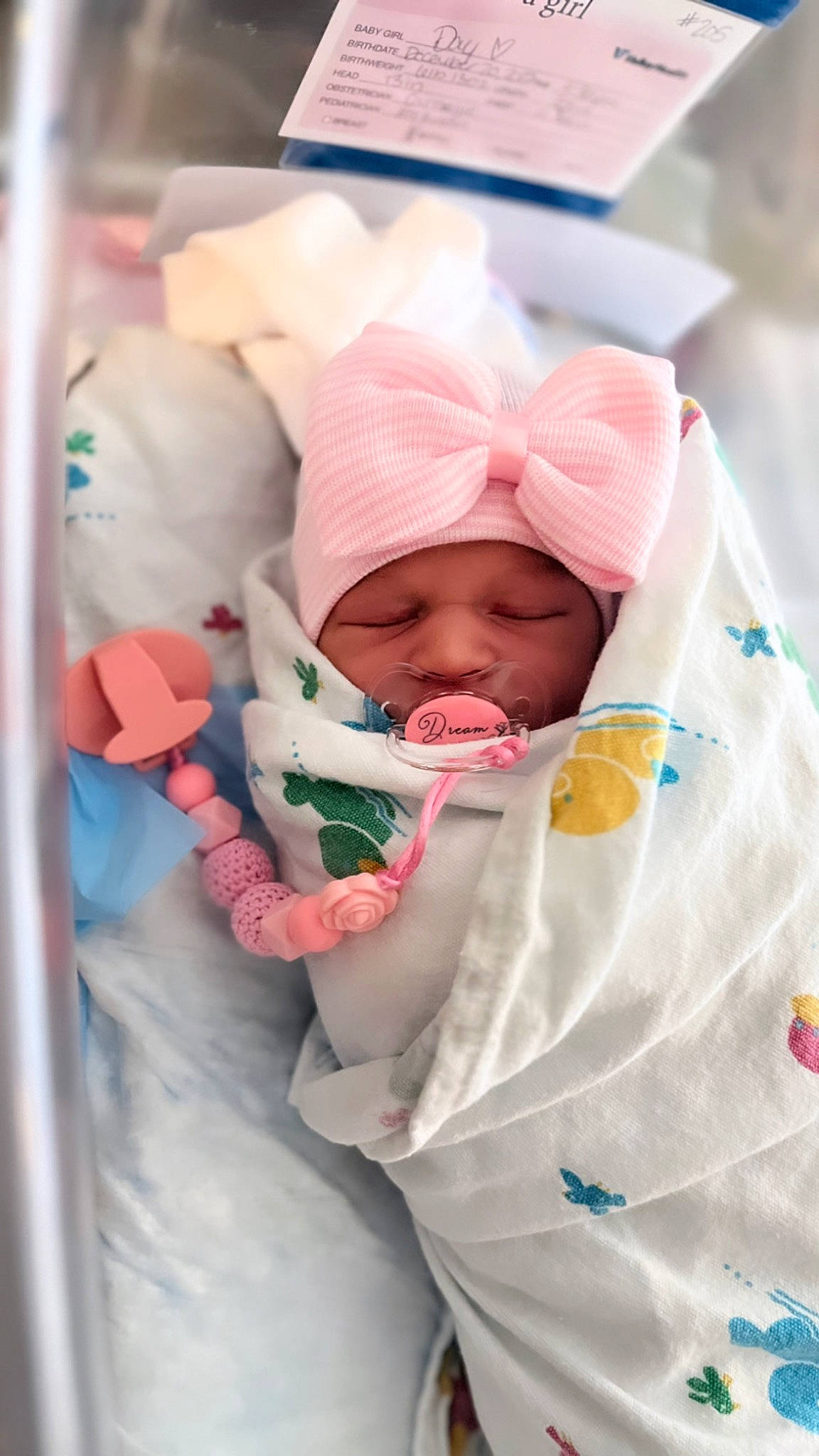 Dream joined the competition — help win amazing prizes! baby, baby_carriage, baby_products, baby_safety, baby_sleeping, baby_toddler_clothing, bedtime, cheek, child, comfort, event, happy, hat, headgear, headwear, linens, nap, person, pink, sleep