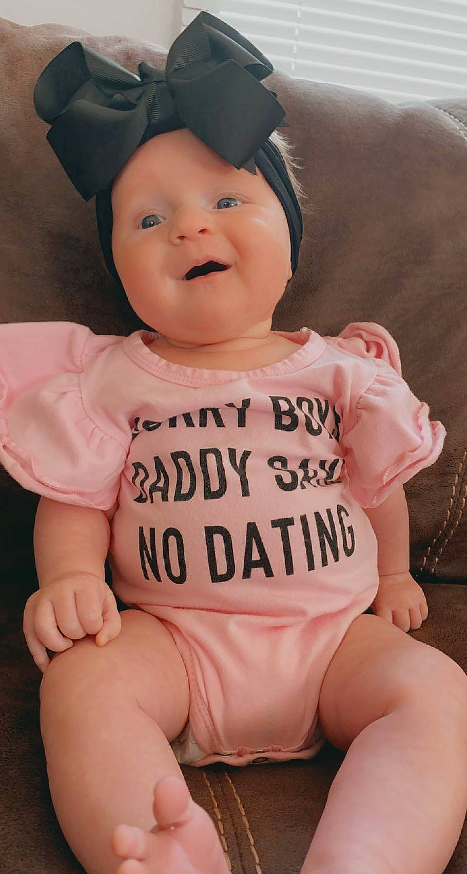 Kaisley Ann joined the competition — help win amazing prizes! arm, baby_toddler_clothing, cap, cheek, eye, face, finger, gesture, happy, head, headwear, human_body, lip, mouth, muscle, person, photograph, pink, skin, sleeve