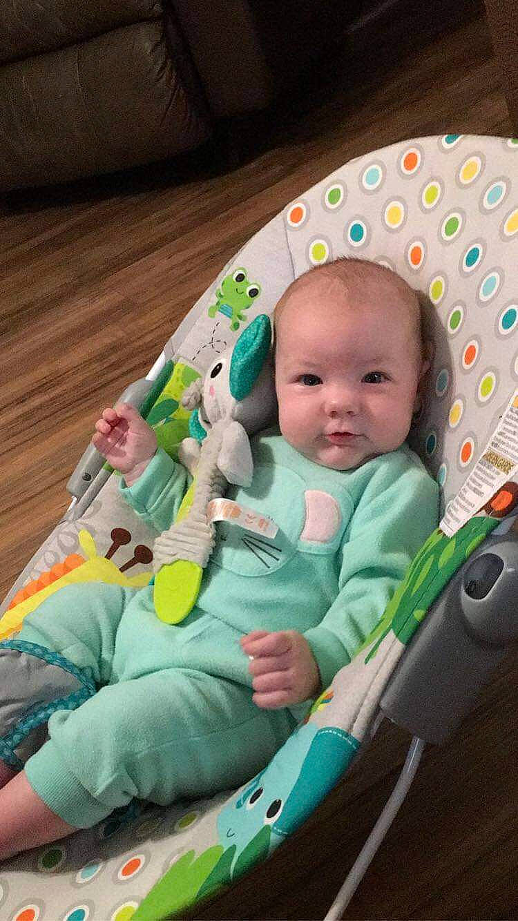 Brinlee joined the competition — help win amazing prizes! baby, baby_carriage, baby_products, baby_safety, baby_toddler_clothing, baby_toys, child, comfort, human_body, laminate_flooring, lap, linens, nose, person, product, sock, toddler, wood_flooring