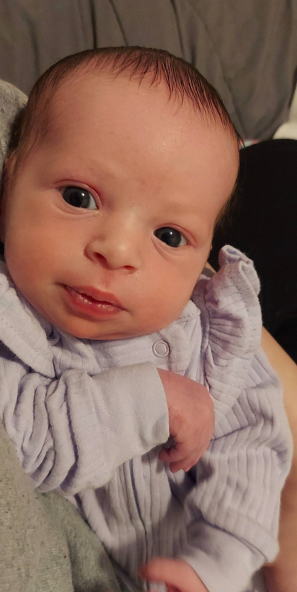 Hadley joined the competition — help win amazing prizes! baby, baby_toddler_clothing, cheek, child, chin, collar, comfort, ear, eyebrow, eyelash, fur, gesture, iris, lip, no_expression, nose, person, skin, sleeve, thumb