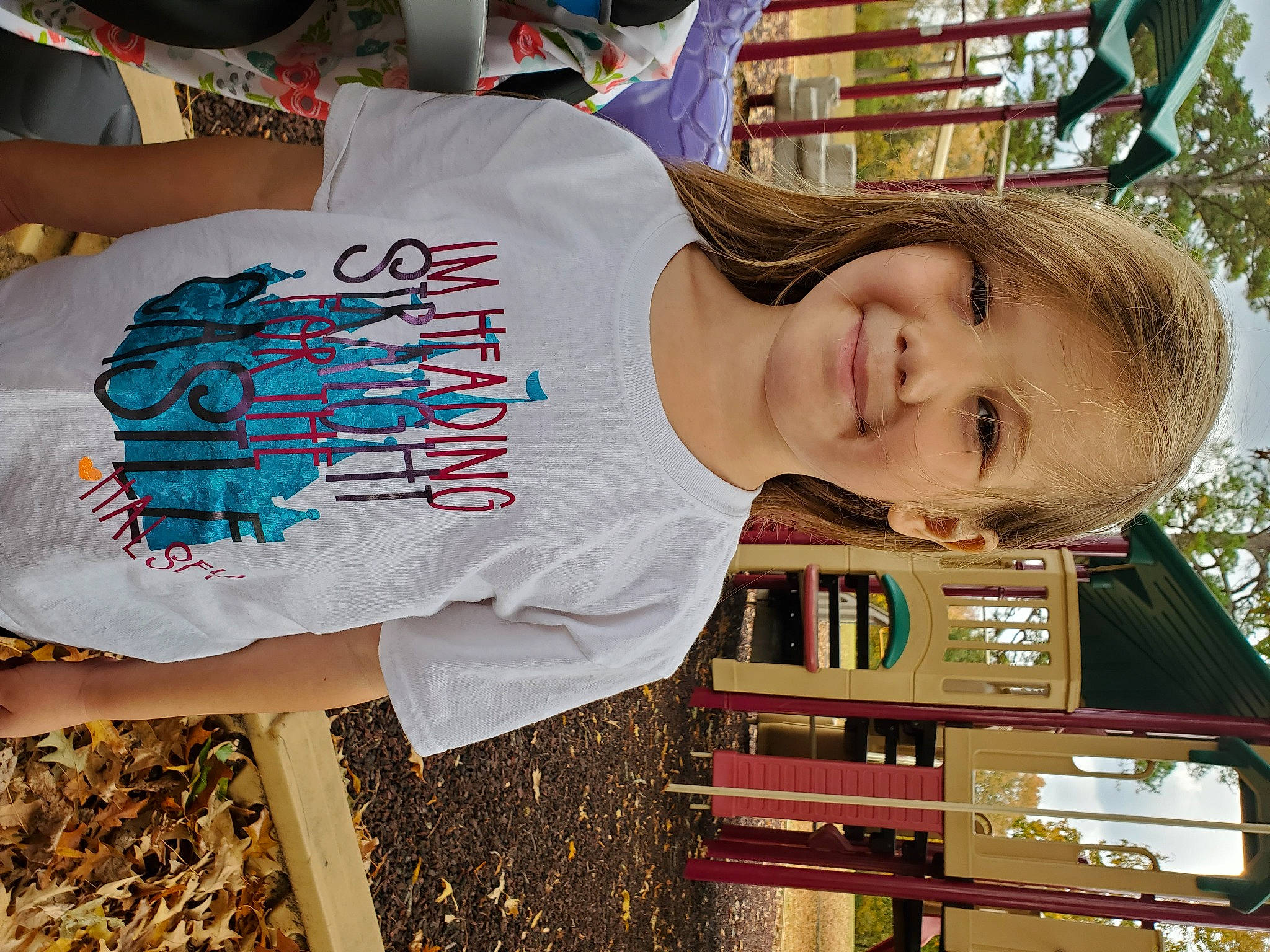 Aaliyah is registered to the contest to win money with this photo: child, font, fun, grass, happy, hat, joy, laugh, leisure, mammal, pattern, people_in_nature, person, play, recreation, sleeve, smile, sportswear, t_shirt, top