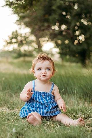 Lila joined the competition — help win amazing prizes! baby, baby_toddler_clothing, child, flash_photography, fun, grass, grass_family, happy, leaf, mammal, meadow, people_in_nature, person, photograph, plant, skin, summer, sunlight, toddler, tree