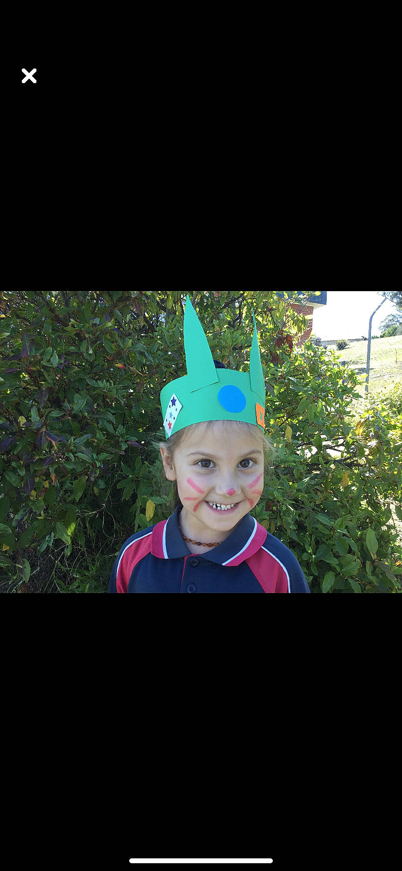 Starla joined the competition — help win amazing prizes! baby_laughing, beanie, cap, child, costume, costume_accessory, costume_hat, electric_blue, fashion_accessory, grass, hair_accessory, happy, headwear, joy, magenta, party_supply, person, personal_protective_equipment, plant, rectangle