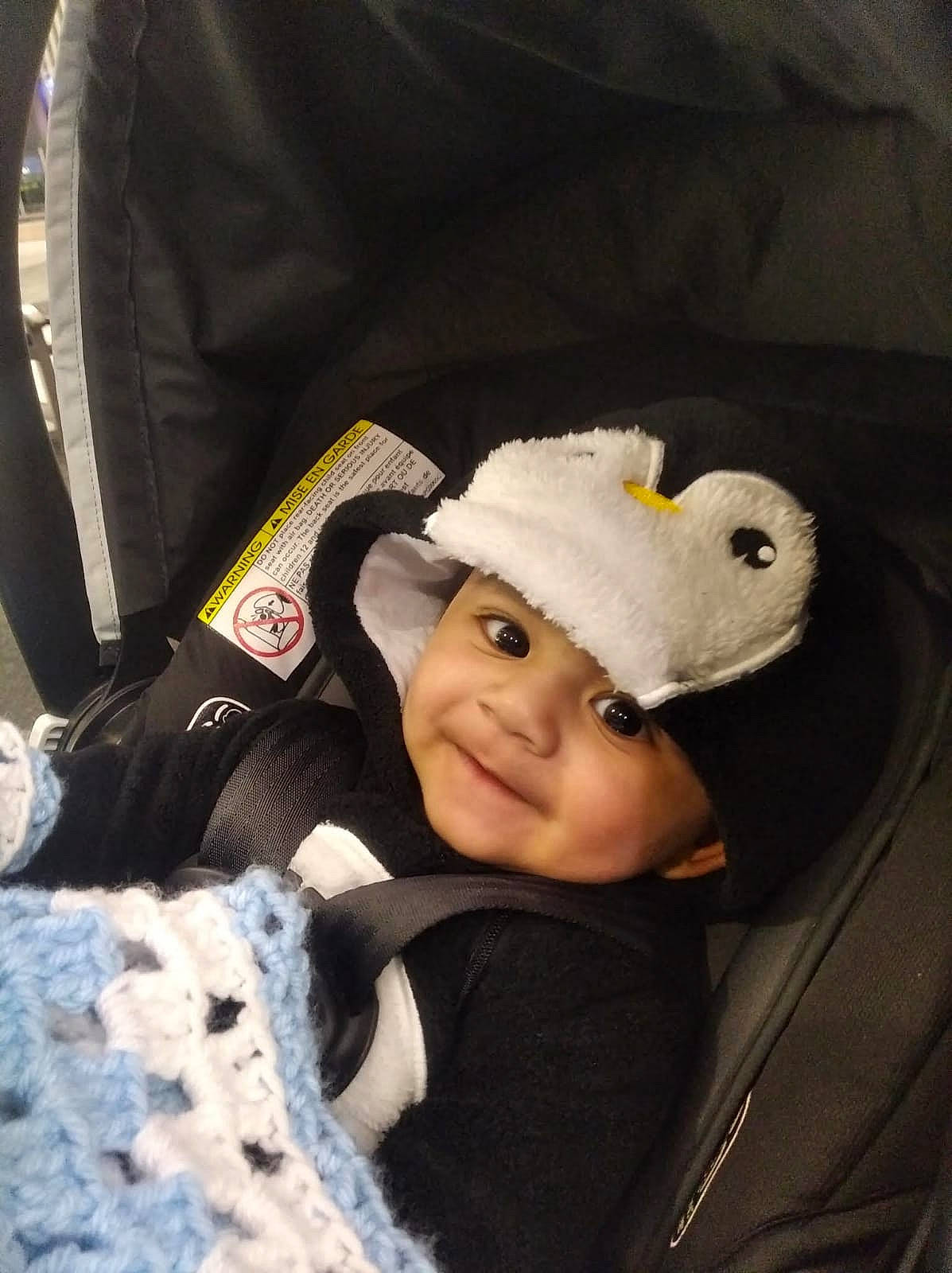 Shoan joined the competition — help win amazing prizes! baby, baby_carriage, baby_products, beanie, bonnet, cap, car_seat, cheek, child, comfort, fashion_accessory, flash_photography, fur, happy, headwear, knit_cap, laugh, person, polar_fleece, smile