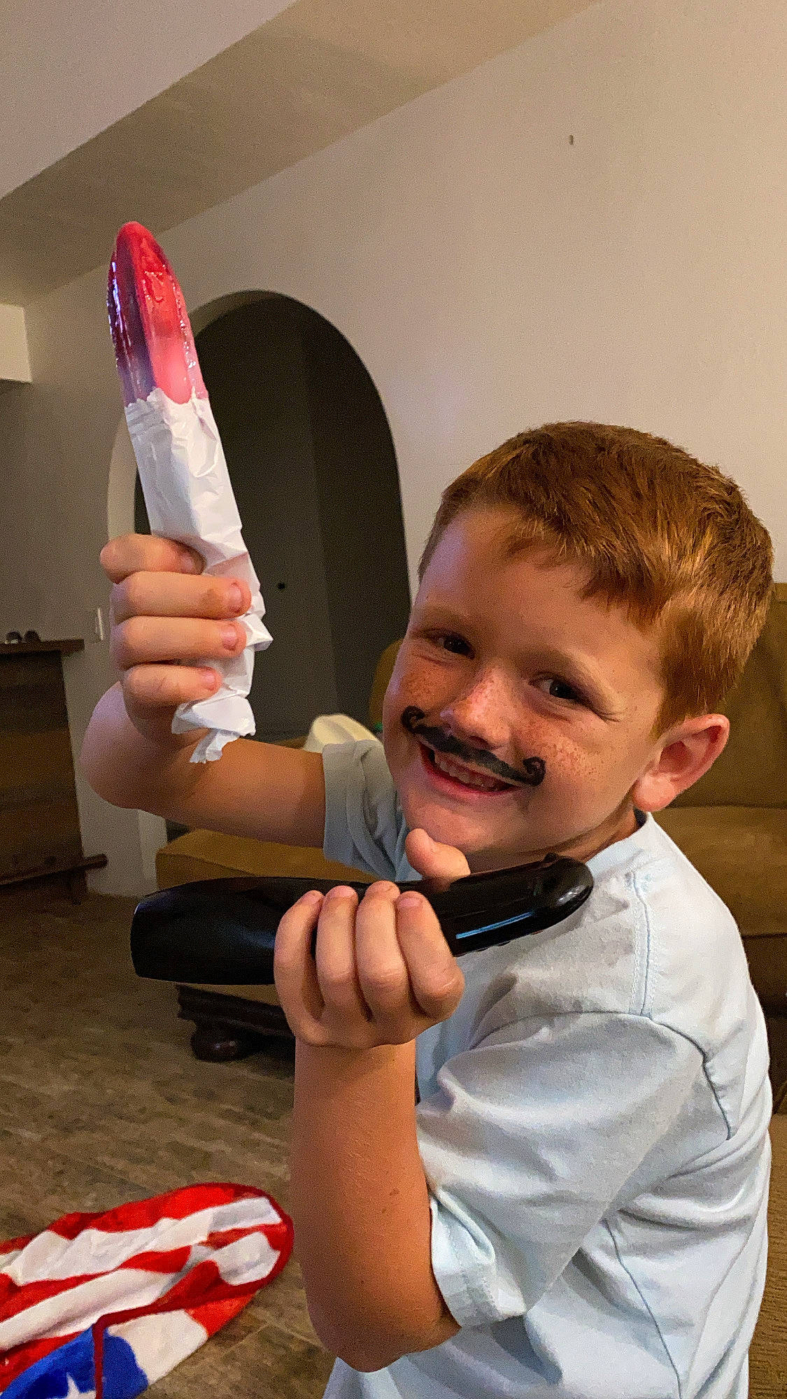 Bo joined the competition — help win amazing prizes! arm, carmine, child, elbow, finger, fun, gesture, happy, human_body, human_leg, joint, joy, laugh, person, room, sitting, smile, standing, thumb, toddler
