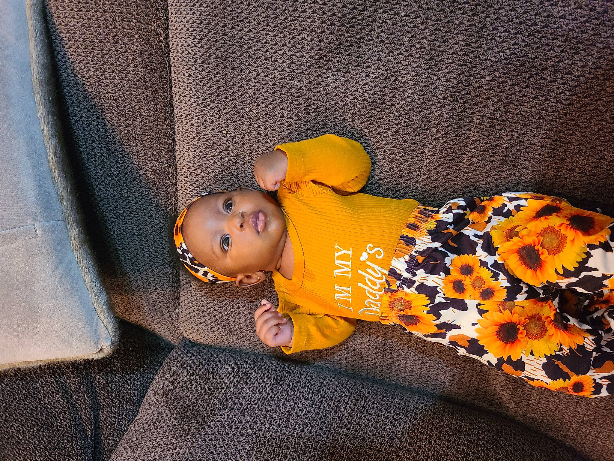 Sarah is registered to the contest to win money with this photo: baby, baby_products, baby_sleeping, baby_toddler_clothing, bed, bedding, bedtime, child, comfort, couch, flooring, headgear, linens, nap, pattern, person, room, sitting, sleeve, toddler