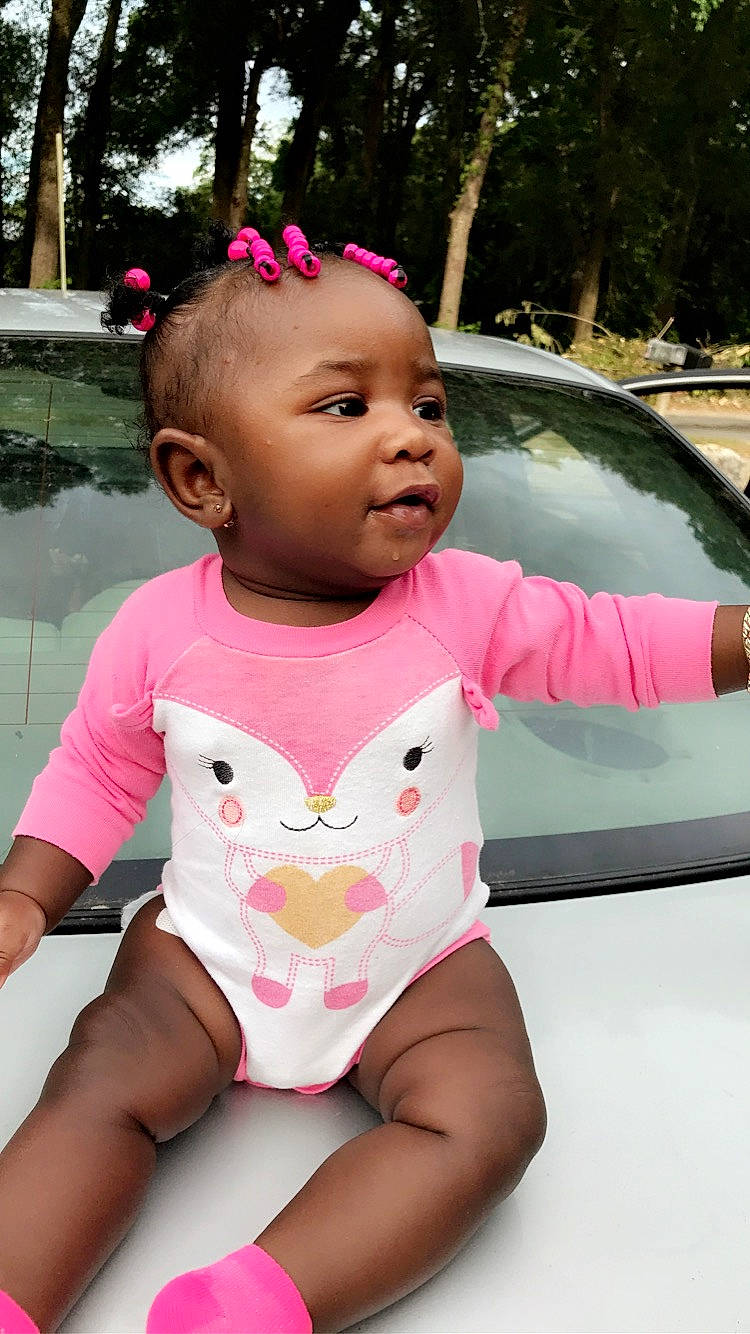 Amya Rain is registered to the contest to win money with this photo: baby, baby_products, baby_toddler_clothing, child, person, pink, skin, toddler