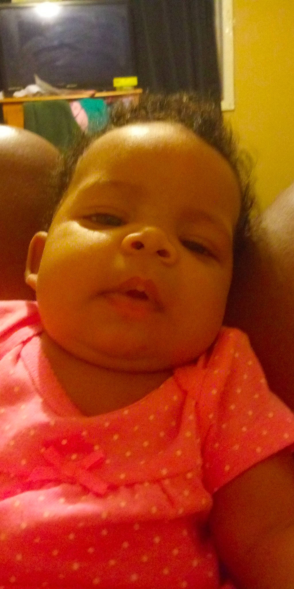 Amariana joined the competition — help win amazing prizes! cheek, child, chin, day, ear, face, forehead, fun, girl, head, infant, iris, lip, mouth, nose, person, pink, product, skin, smile