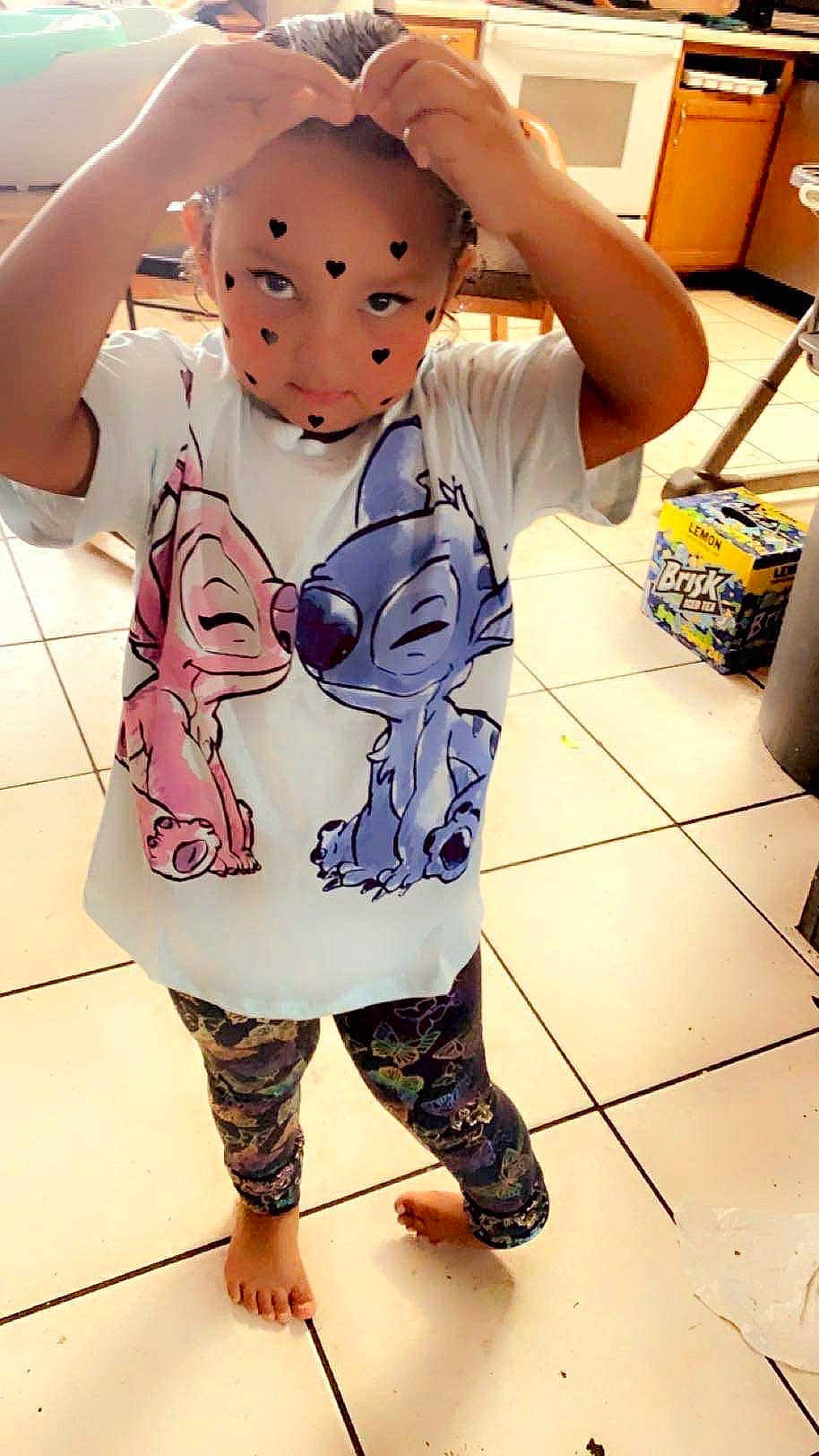 Riley joined the competition — help win amazing prizes! abdomen, animation, barefoot, child, costume, doll, fashion_design, fictional_character, flooring, foot, fur, gesture, human_leg, pattern, person, sleeve, stuffed_toy, thigh, toy, trunk