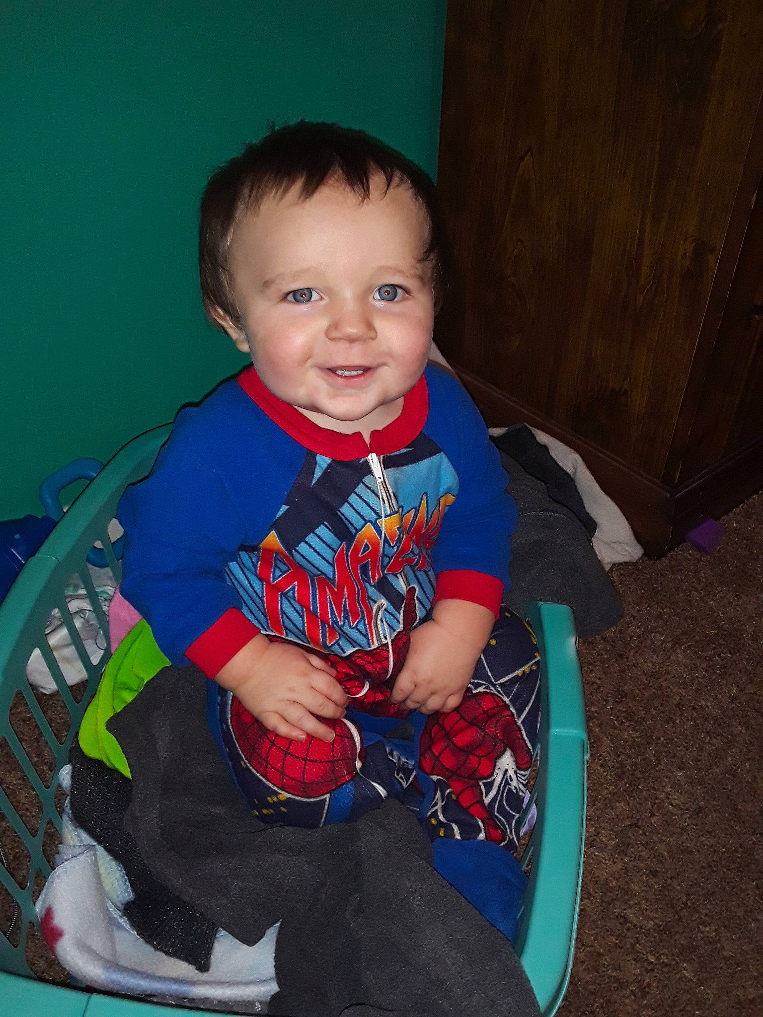 Jaxen joined the competition — help win amazing prizes! baby, baby_products, cheek, child, eye, iris, joy, person, play, product, sitting, skin, smile, toddler