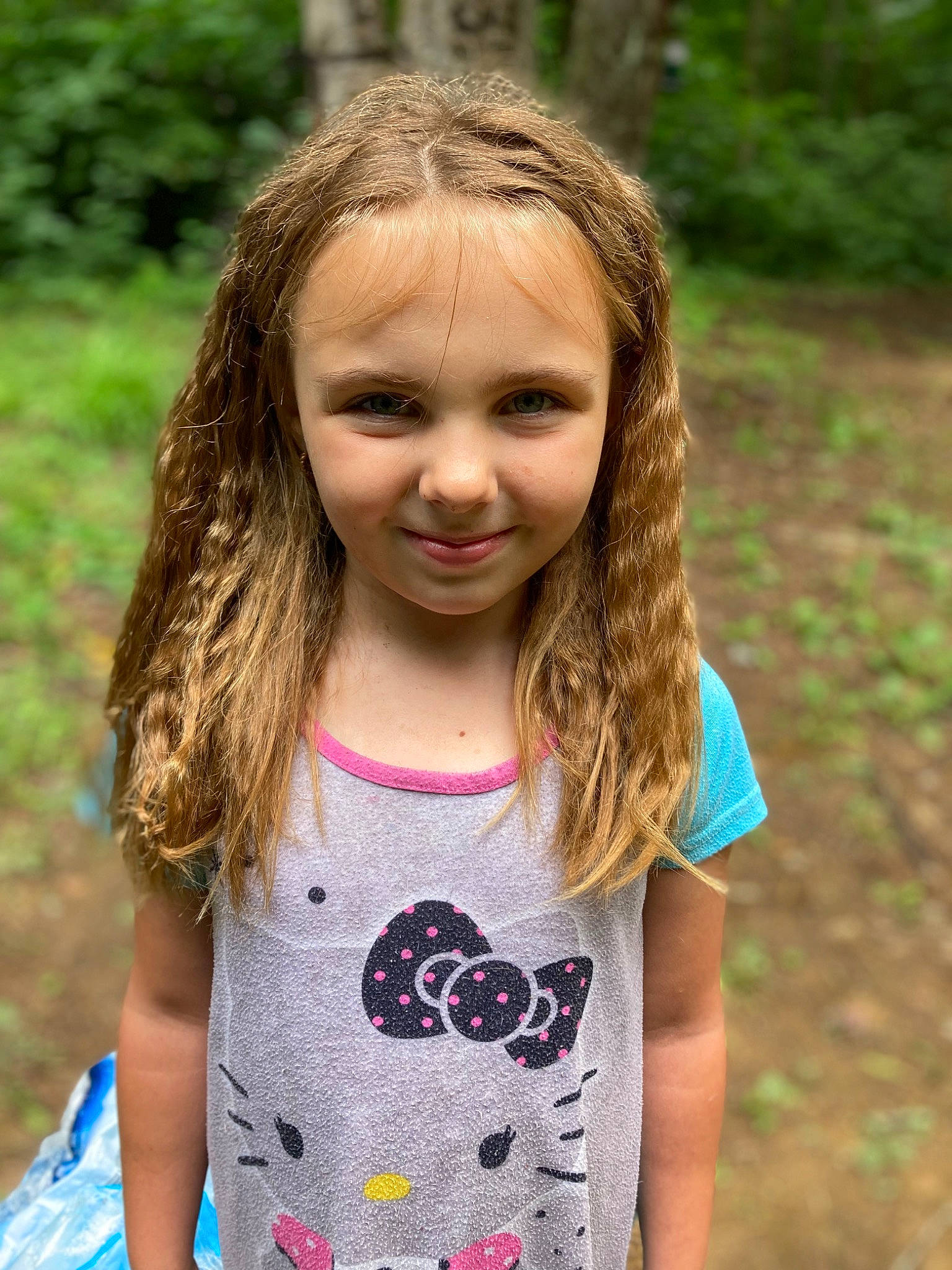 Jeannessa joined the competition — help win amazing prizes! adaptation, face, facial_expression, fun, grass, hair, hairstyle, happy, iris, joy, leisure, mammal, neck, people_in_nature, person, plant, sleeve, smile, summer, sunlight