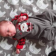 Macklin is registered to the contest to win money with this photo: child, infant, product, red, toddler