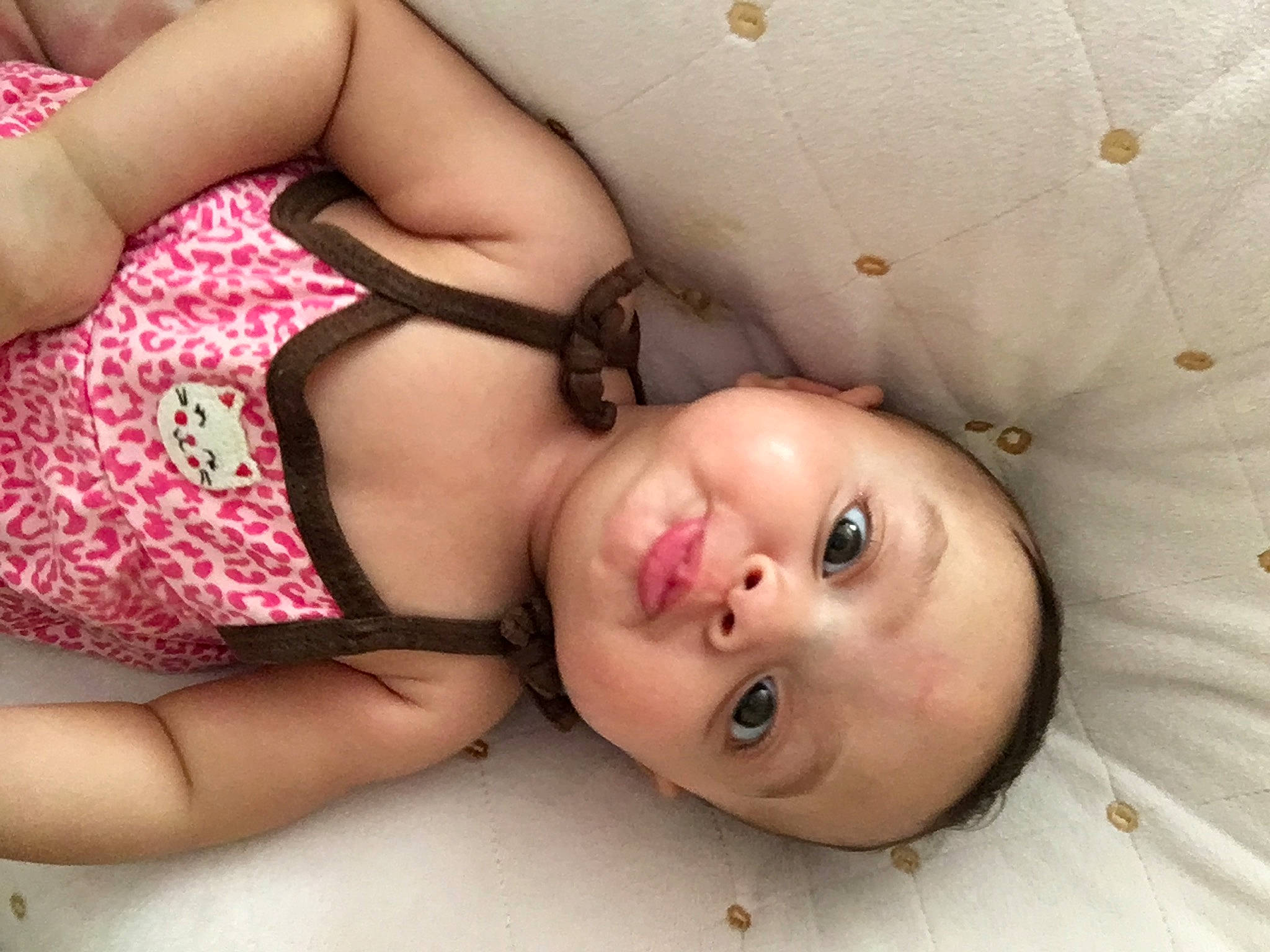Aurelia joined the competition — help win amazing prizes! baby, black_hair, cheek, chest, child, close_up, face, flesh, head, lip, mouth, muscle, person, skin, toddler