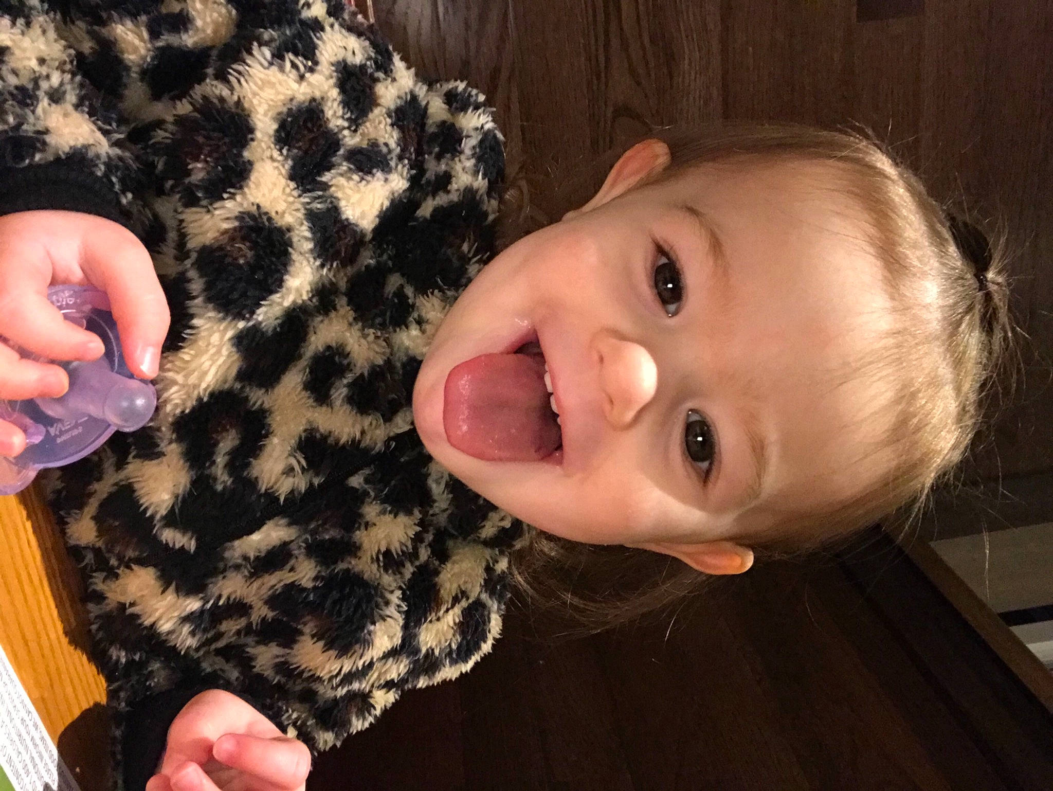 Hazel Lillian is registered to the contest to win money with this photo: baby, baby_toddler_clothing, cheek, chin, eyebrow, eyelash, finger, hand, human, iris, jaw, kitchen_utensil, lip, mouth, nail, nose, person, portrait_photography, thumb, tongue