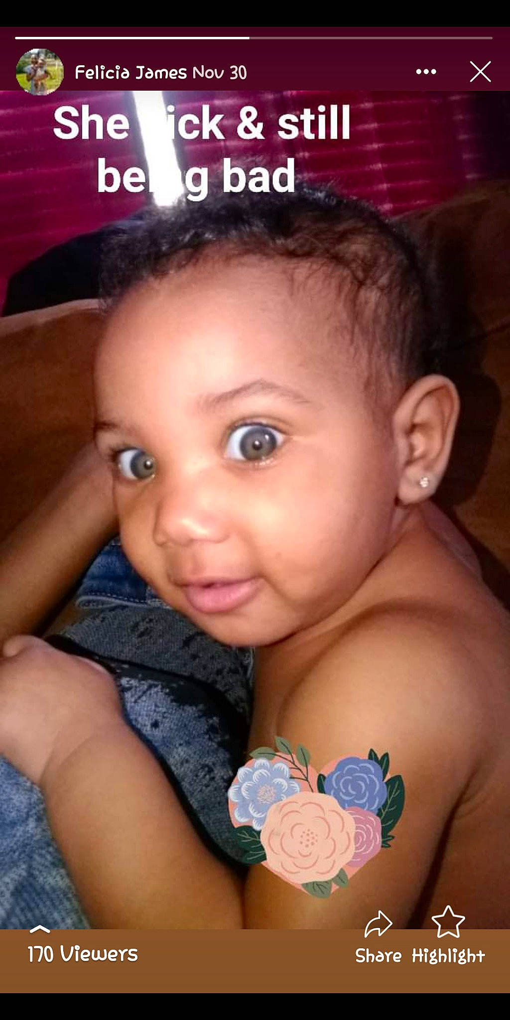 Jai'Lah joined the competition — help win amazing prizes! black_hair, cheek, child, child_model, ear, eyebrow, face, forehead, hair, head, mouth, neck, nose, person, photo_caption, photography, skin, smile, throat, toddler