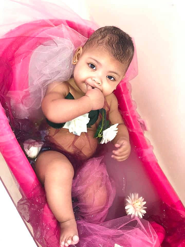 Aribella joined the competition — help win amazing prizes! beauty, cheek, child, child_model, doll, eye, happy, magenta, mouth, person, photography, pink, plant, play, skin, smile, toddler