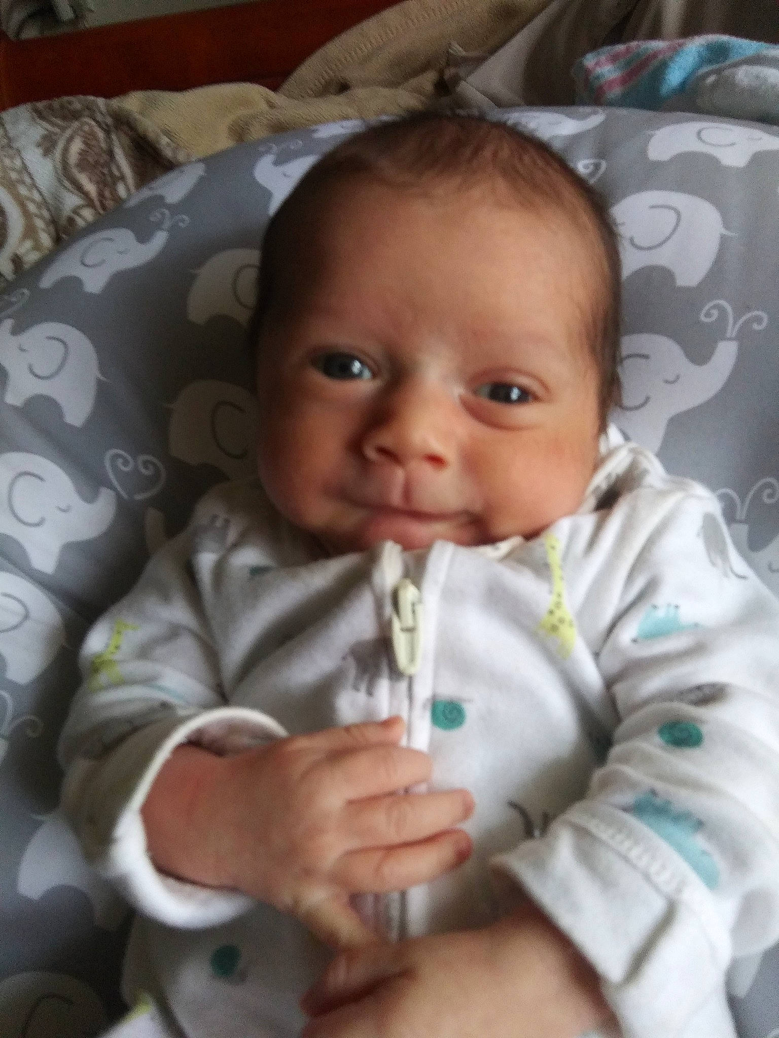 Johnathon is registered to the contest to win money with this photo: baby, baby_products, cheek, child, eye, face, iris, lip, mouth, nose, person, product, skin, smile, toddler