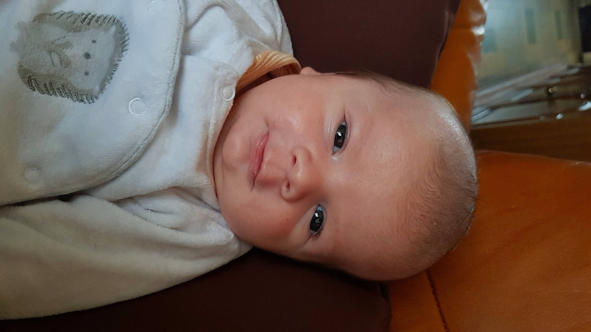 Sacha a rejoint le concours — aidez-le/la à gagner de superbes lots ! baby, baby_toddler_clothing, cheek, child, comfort, eyelash, grass, hand, headgear, human_body, iris, lip, mouth, nose, person, skin, sleeve, smile, toddler, vertebrate