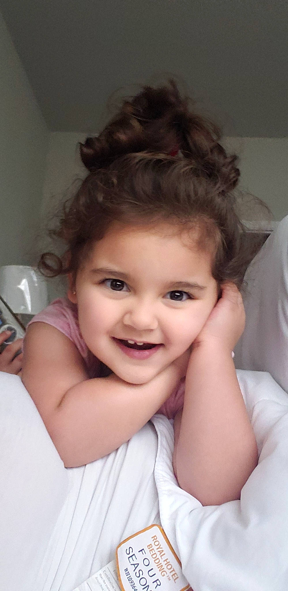 Alexandra is registered to the contest to win money with this photo: beauty, brown_hair, cheek, child, child_model, chin, eye, eyebrow, face, facial_expression, forehead, hair, hairstyle, head, joy, lip, long_hair, nose, person, skin