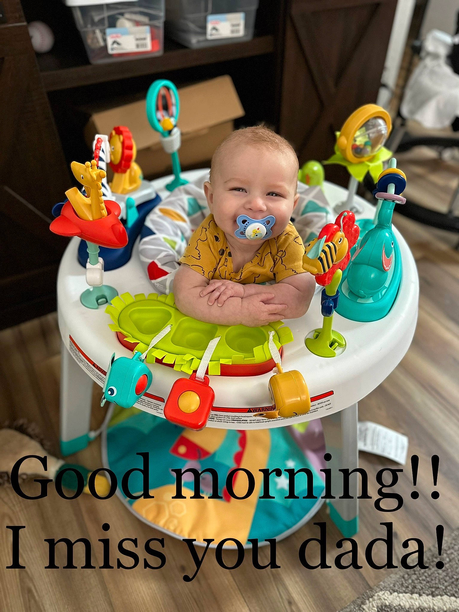 Declan joined the competition — help win amazing prizes! baby, baby_products, baby_toddler_clothing, cake_decorating, cake_decorating_supply, child, event, fictional_character, font, fun, happy, icing, joy, leisure, person, play, product, recreation, sharing, sitting