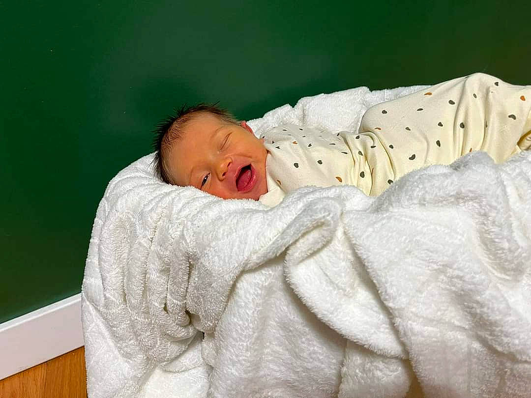 Drayden joined the competition — help win amazing prizes! baby, baby_products, baby_sleeping, baby_toddler_clothing, carmine, child, comfort, event, face, linens, pattern, person, sleeve, toddler