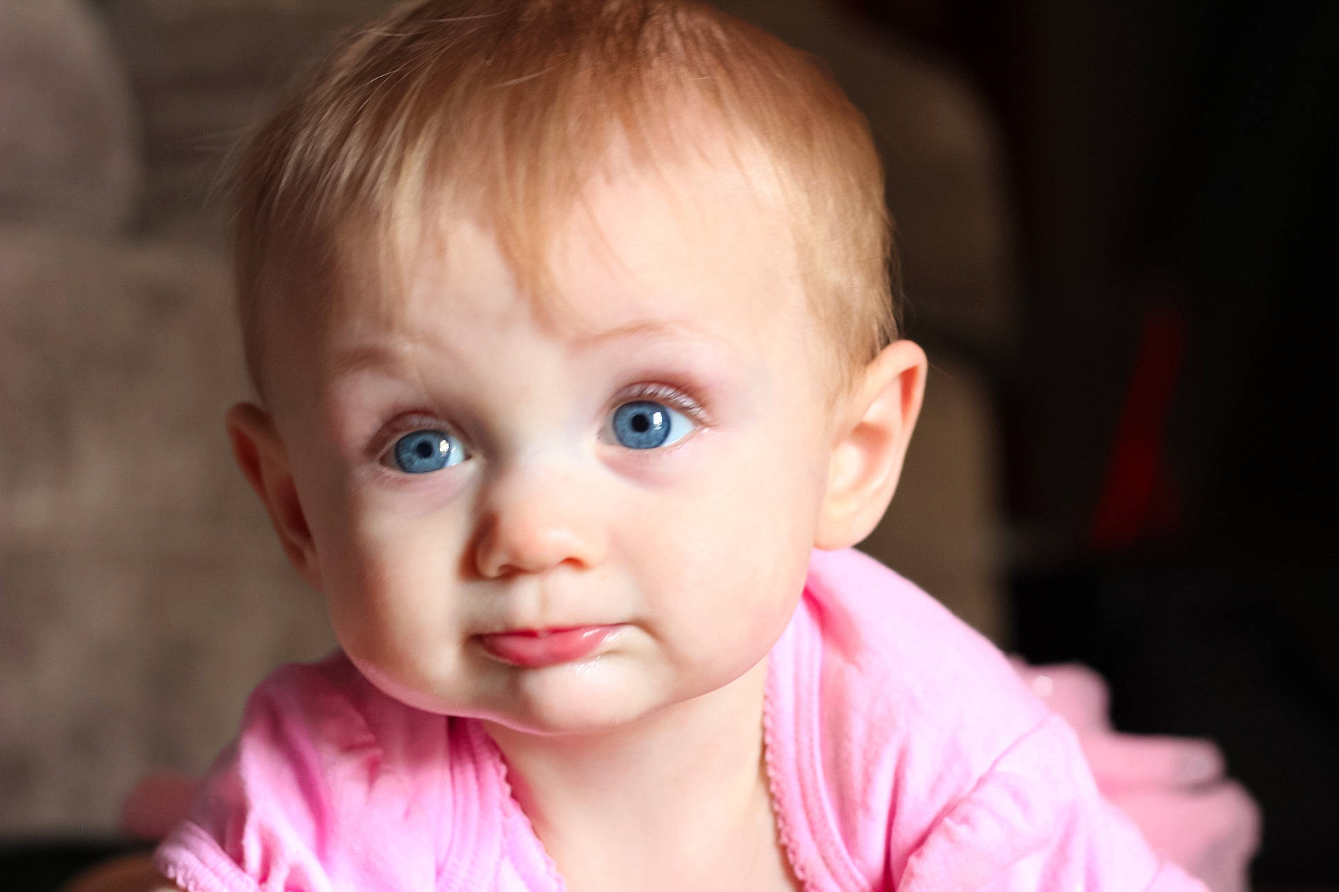 Madalynn is registered to the contest to win money with this photo: baby, beauty, blond, cheek, child, chin, close_up, eye, eyebrow, face, facial_expression, forehead, hair, hairstyle, head, lip, nose, person, pink, skin