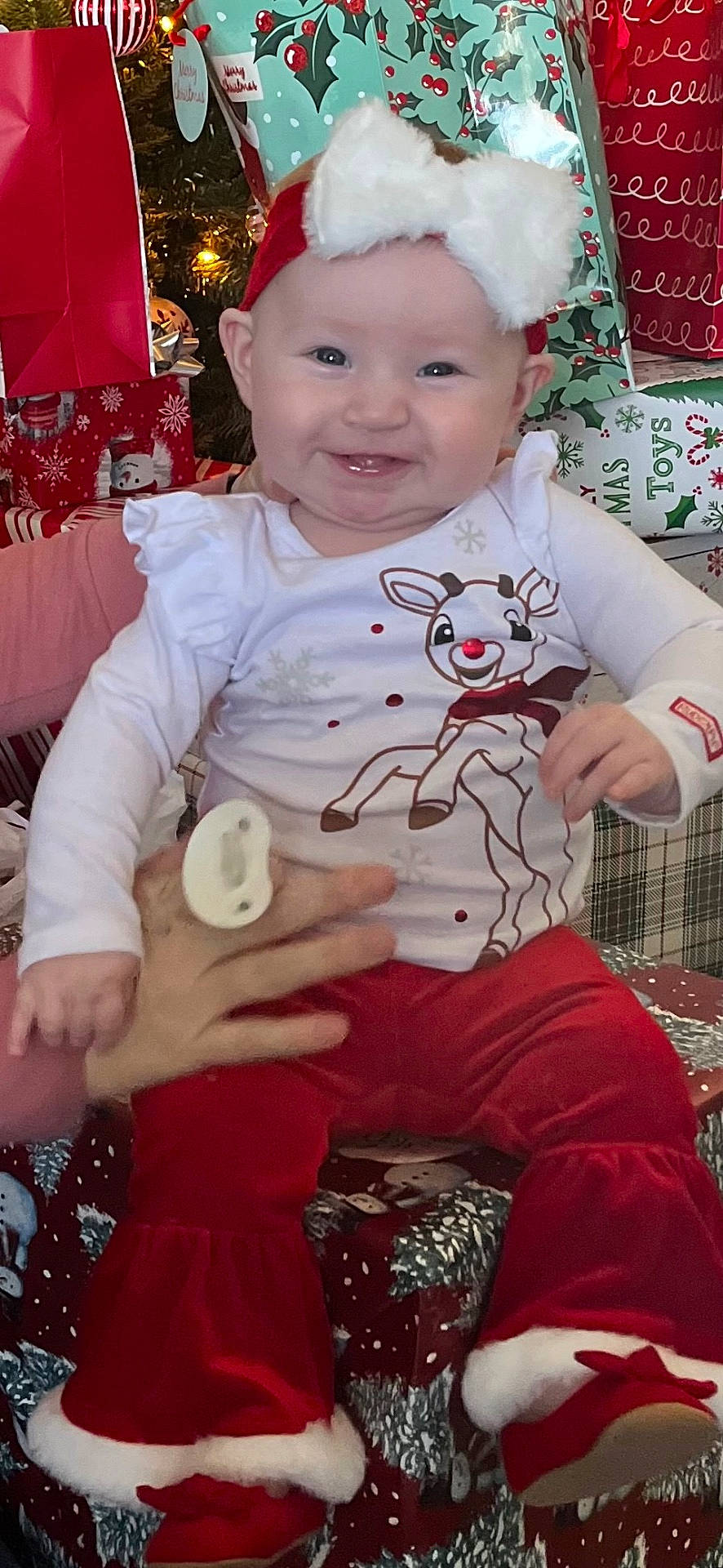 Octavia joined the competition — help win amazing prizes! architecture, baby, building, cap, clothing, costume, couch, cushion, face, furniture, happy, hat, head, homedecor, indoors, livingroom, pants, person, photography, portrait