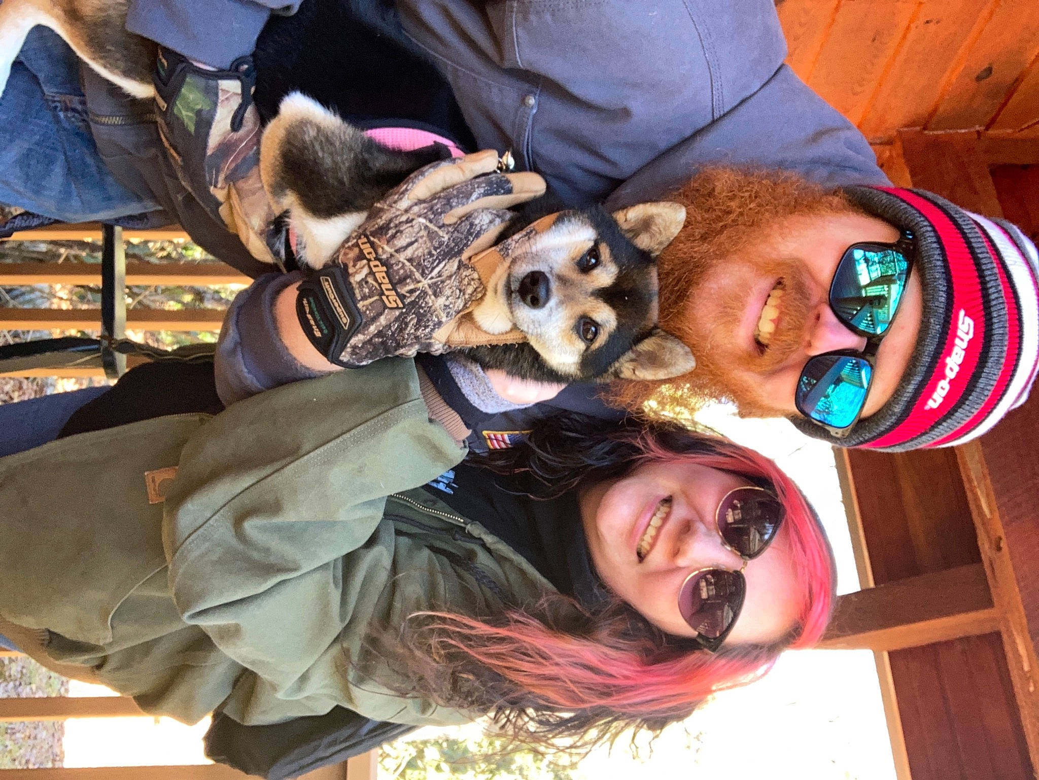 Raven joined the competition — help win amazing prizes! clothing, cool, costume, event, eyewear, fun, fur, happy, hat, leisure, mouth, organ, photograph, selfie, smile, snapshot, street_fashion, sunglasses, vision_care, window